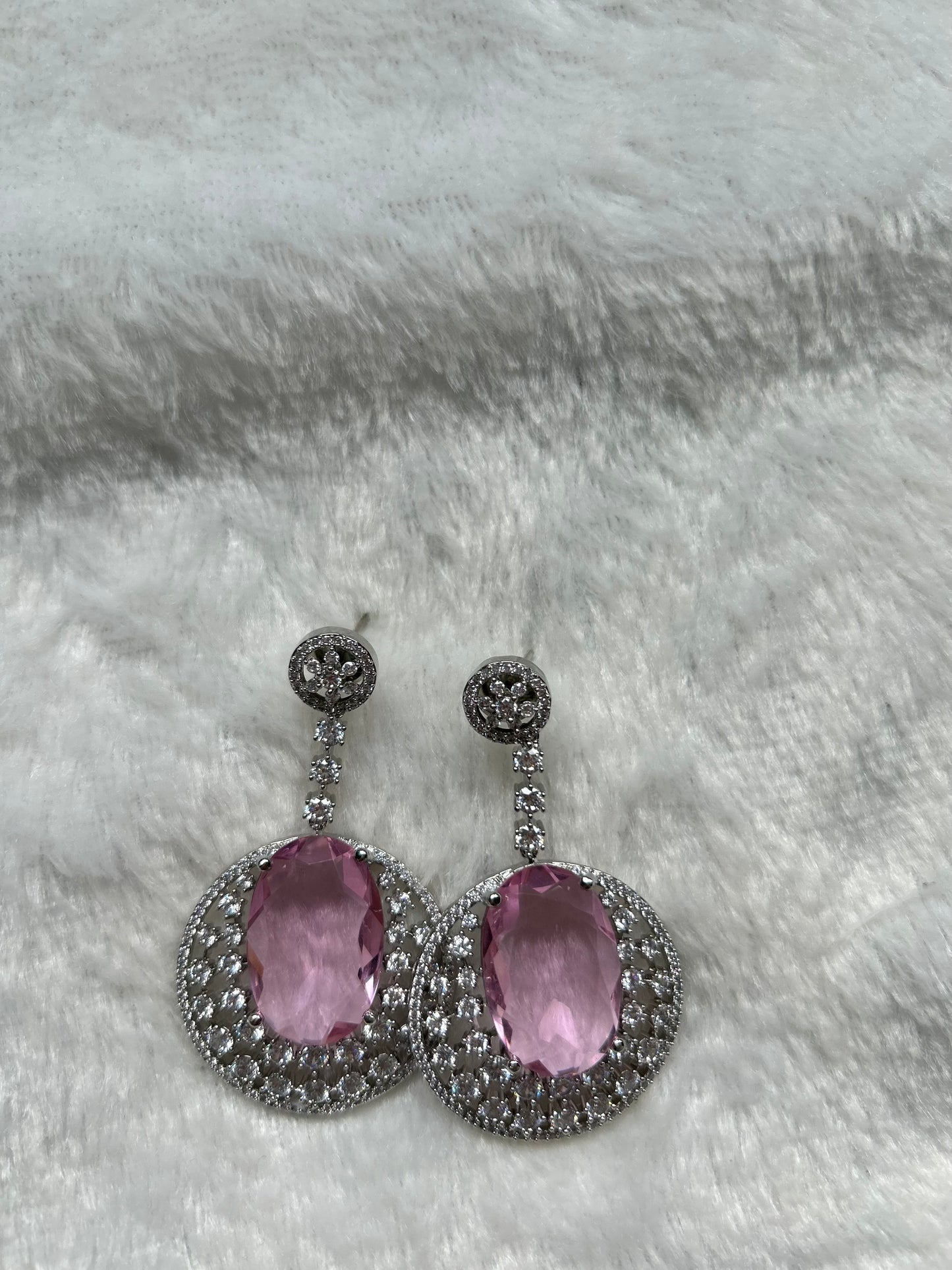 AD Pink Earrings