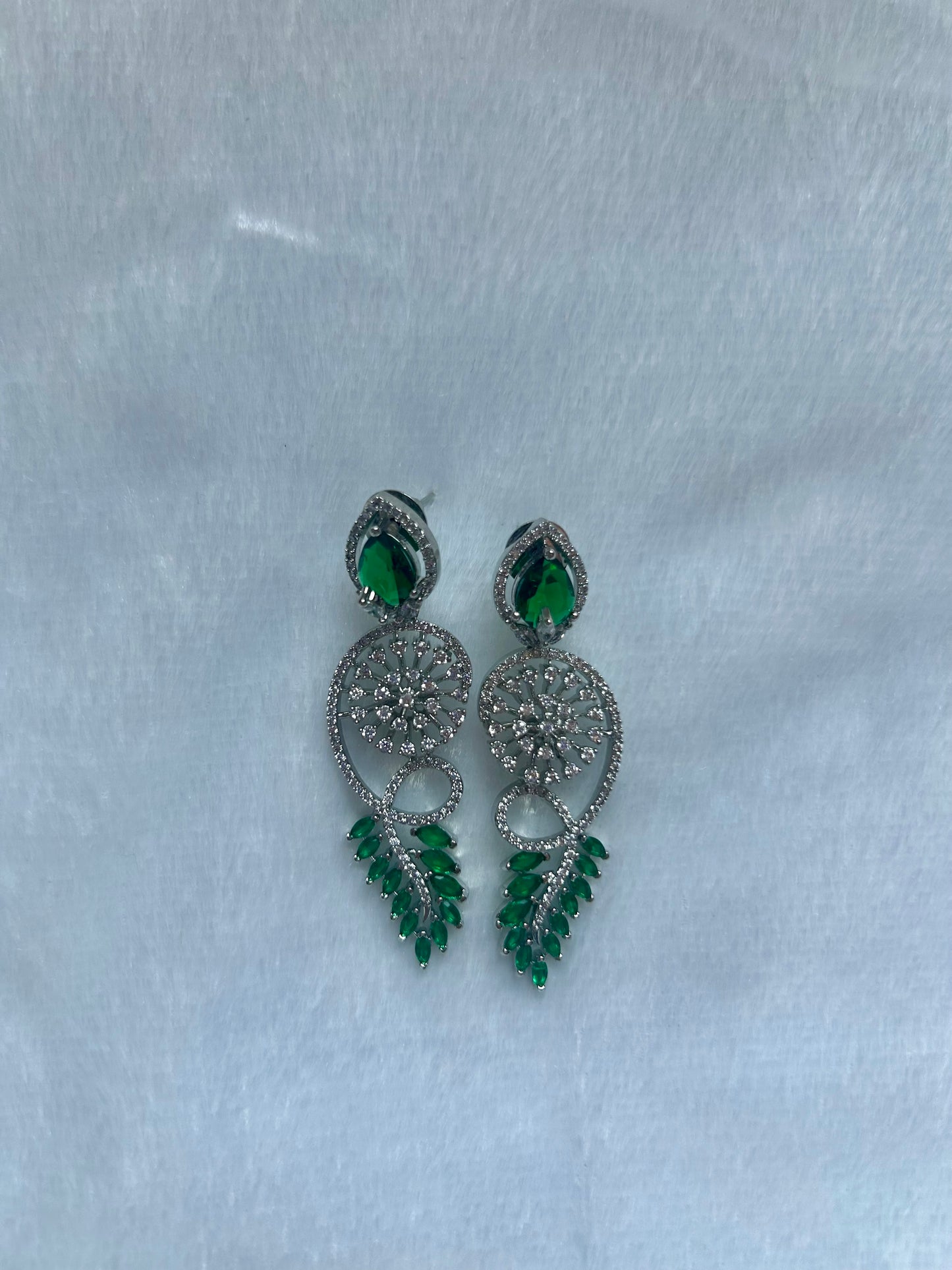 AD Emerald Green Earrings