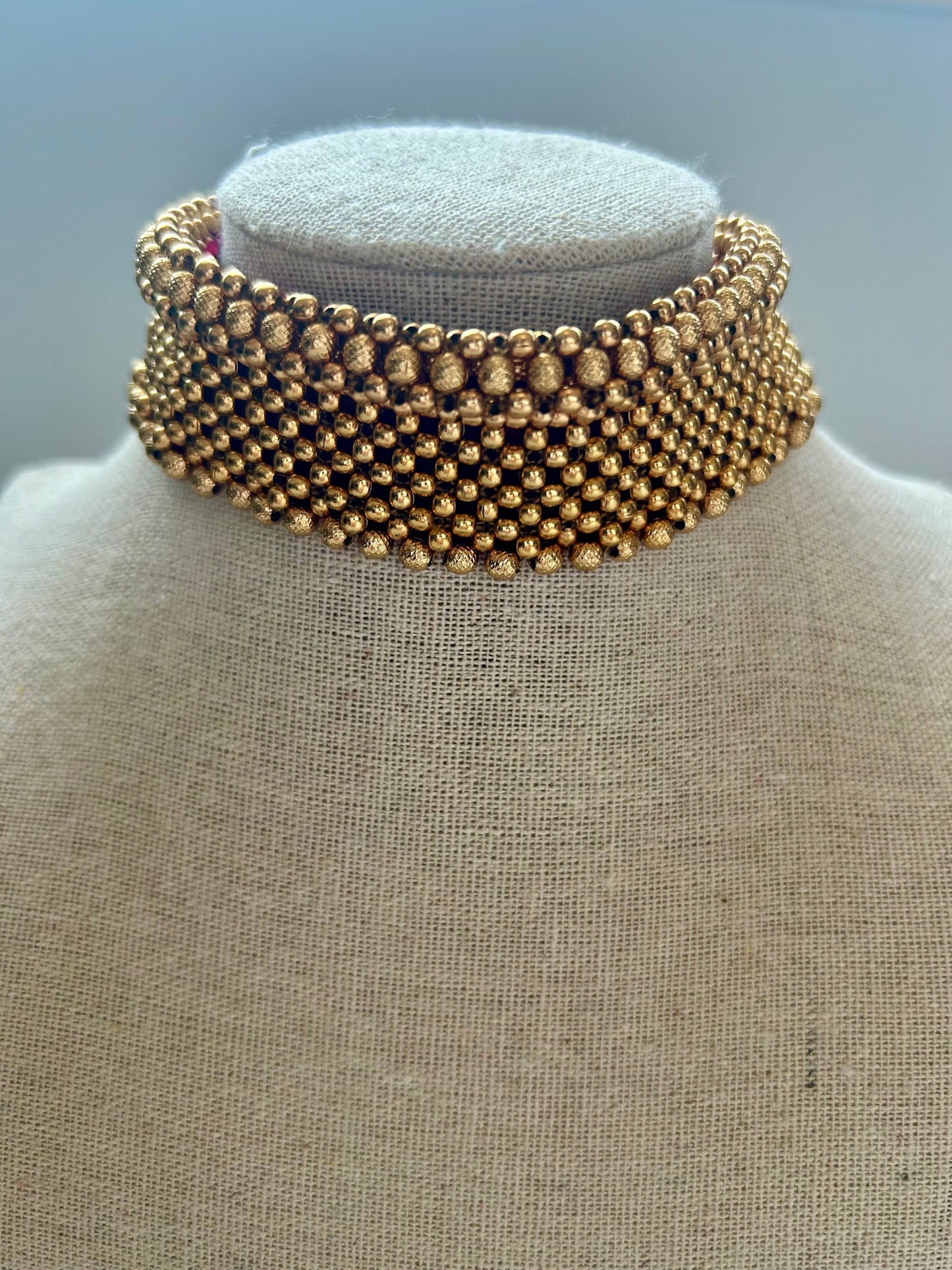 Gold Choker Set