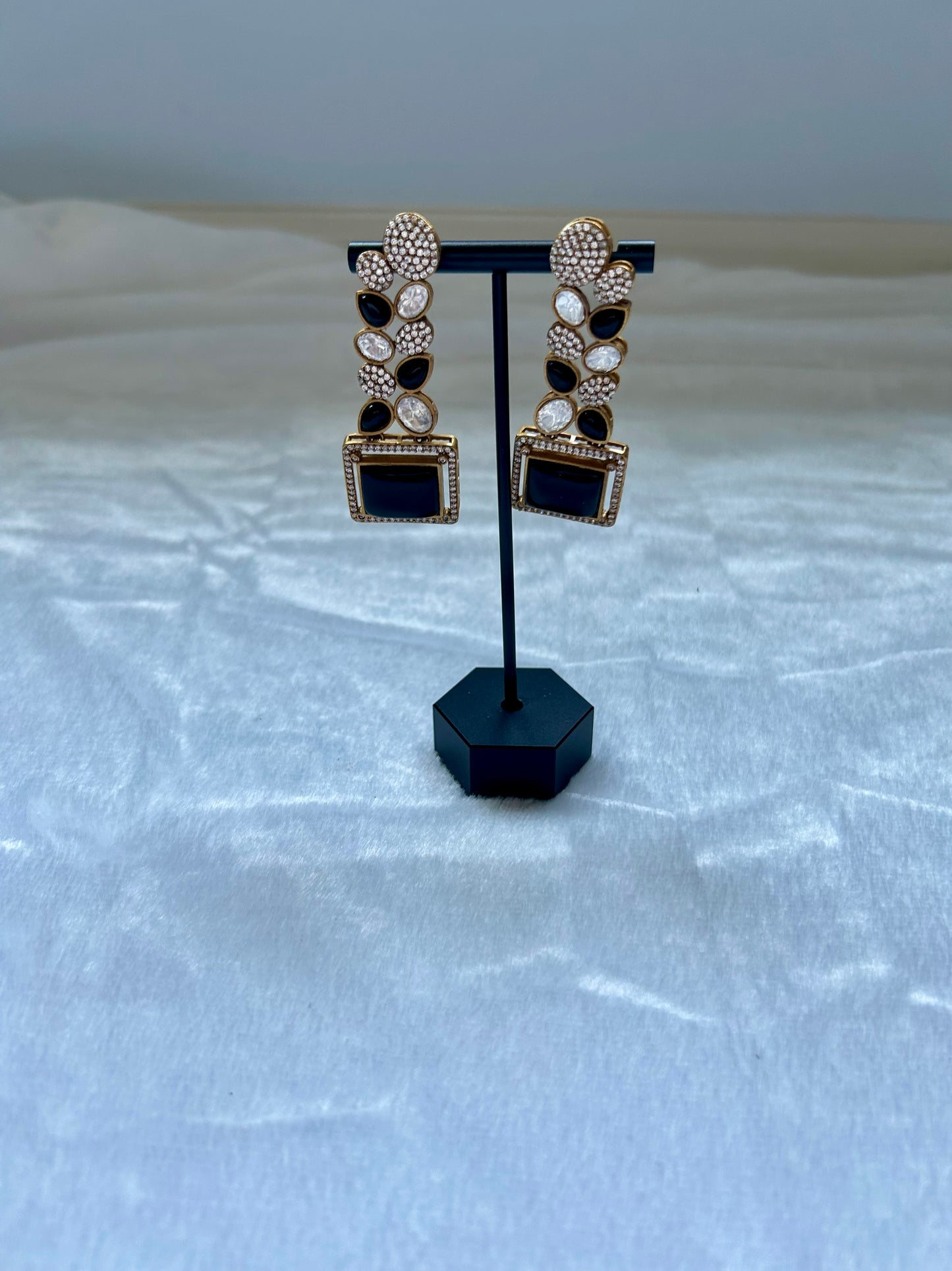 Black Doublet Earrings