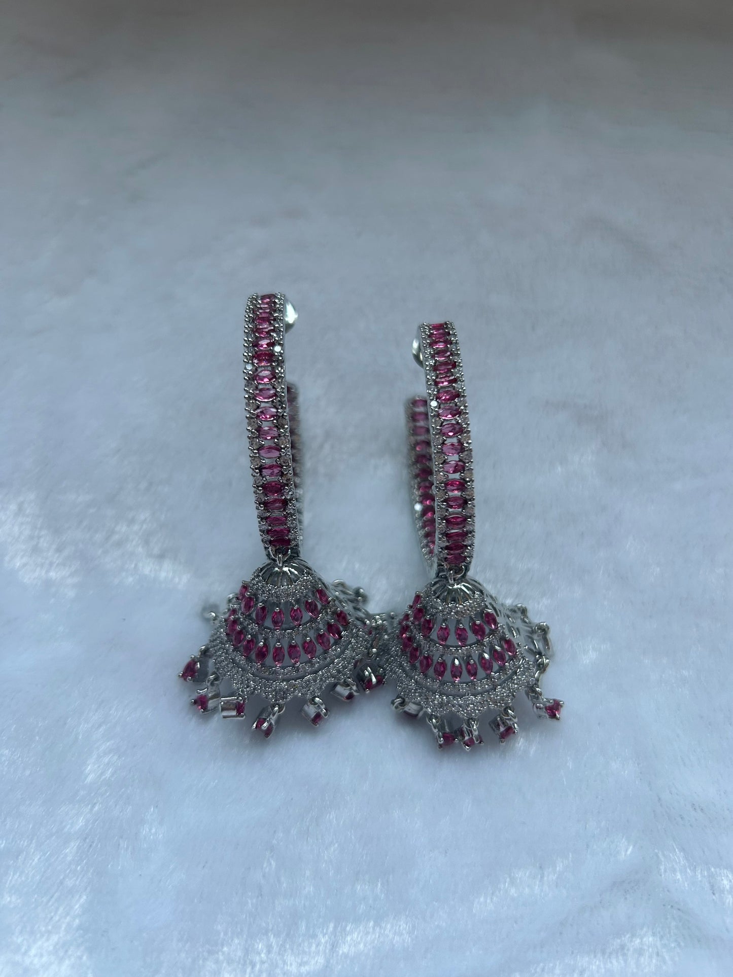 AD Dark Purple Jhumka Waliyaan