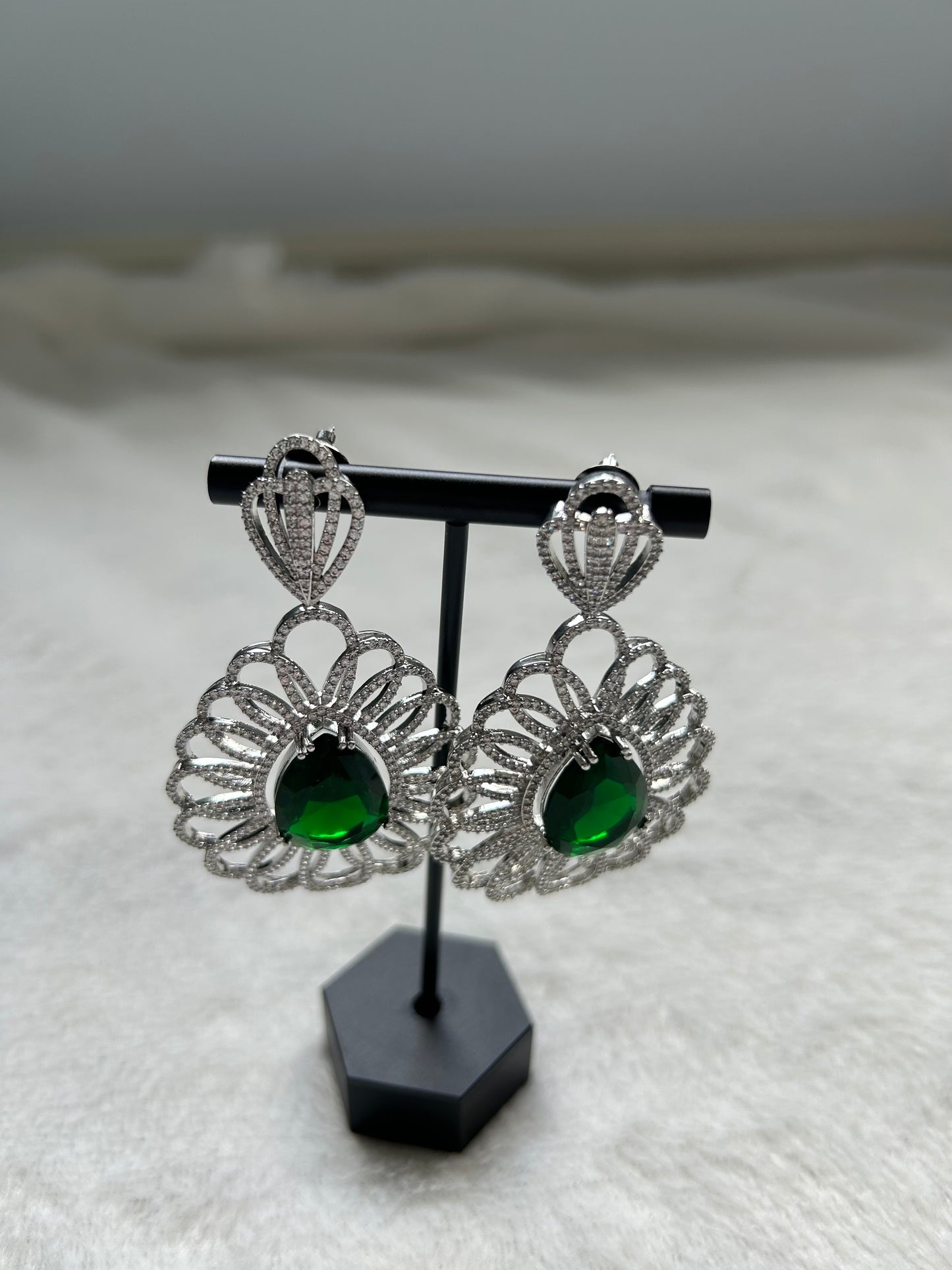 AD Emerald Green Earrings