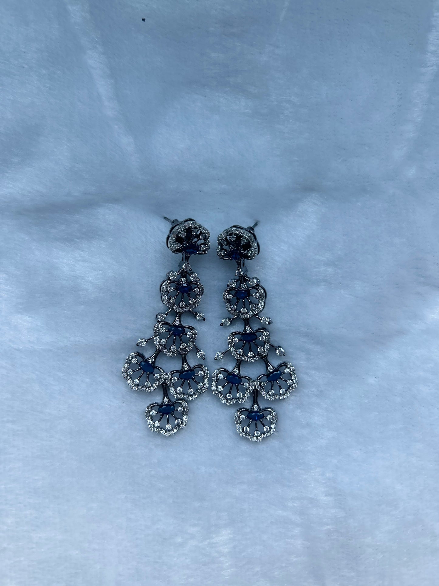AD Navy Blue Earrings