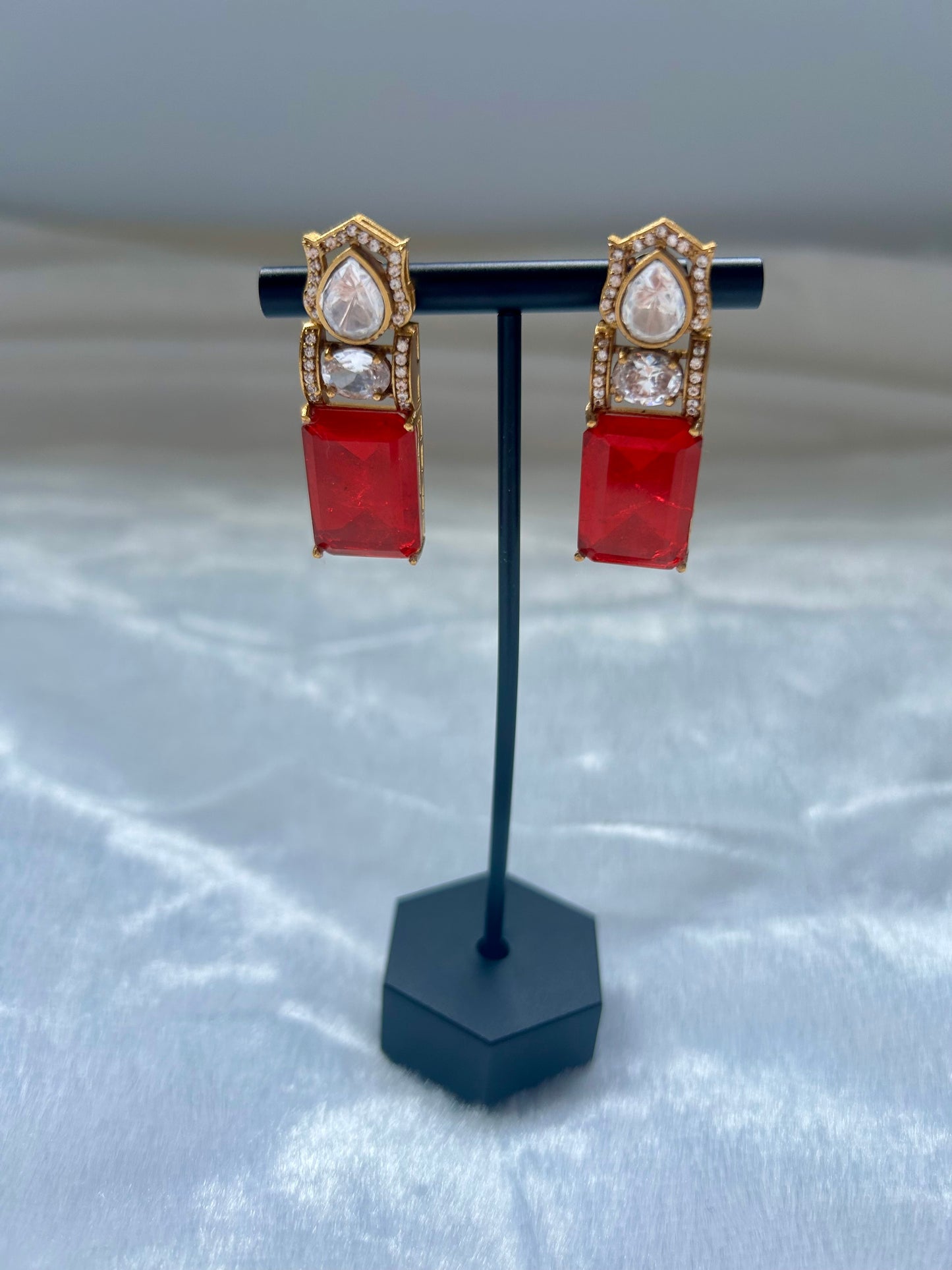Red Doublet Earrings