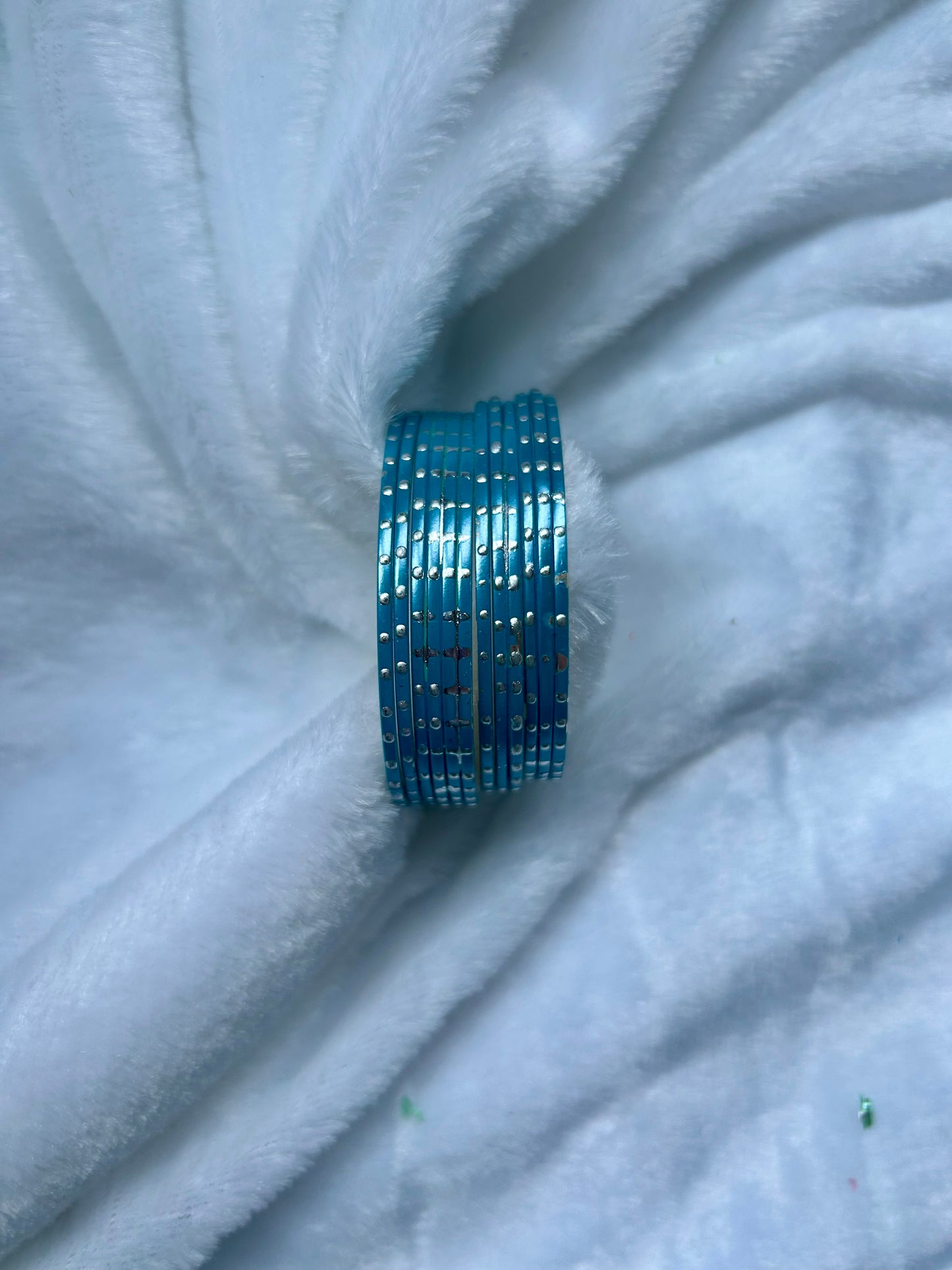 SAMPLE SALE Ferozi Blue Bangles