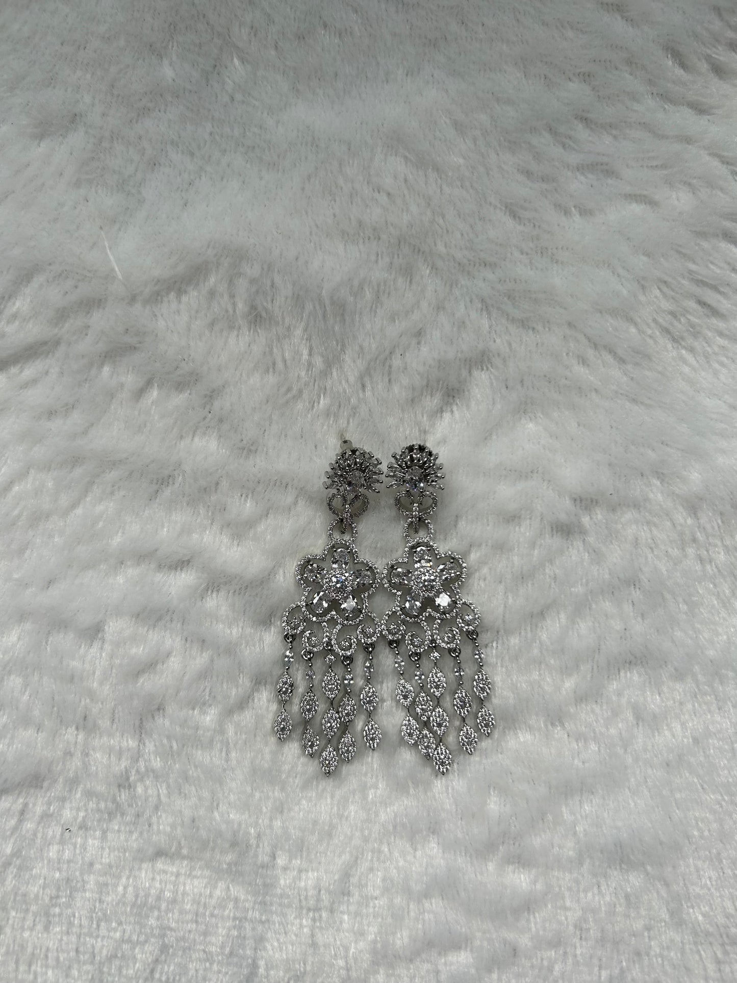 AD Floral Waterfall Earrings