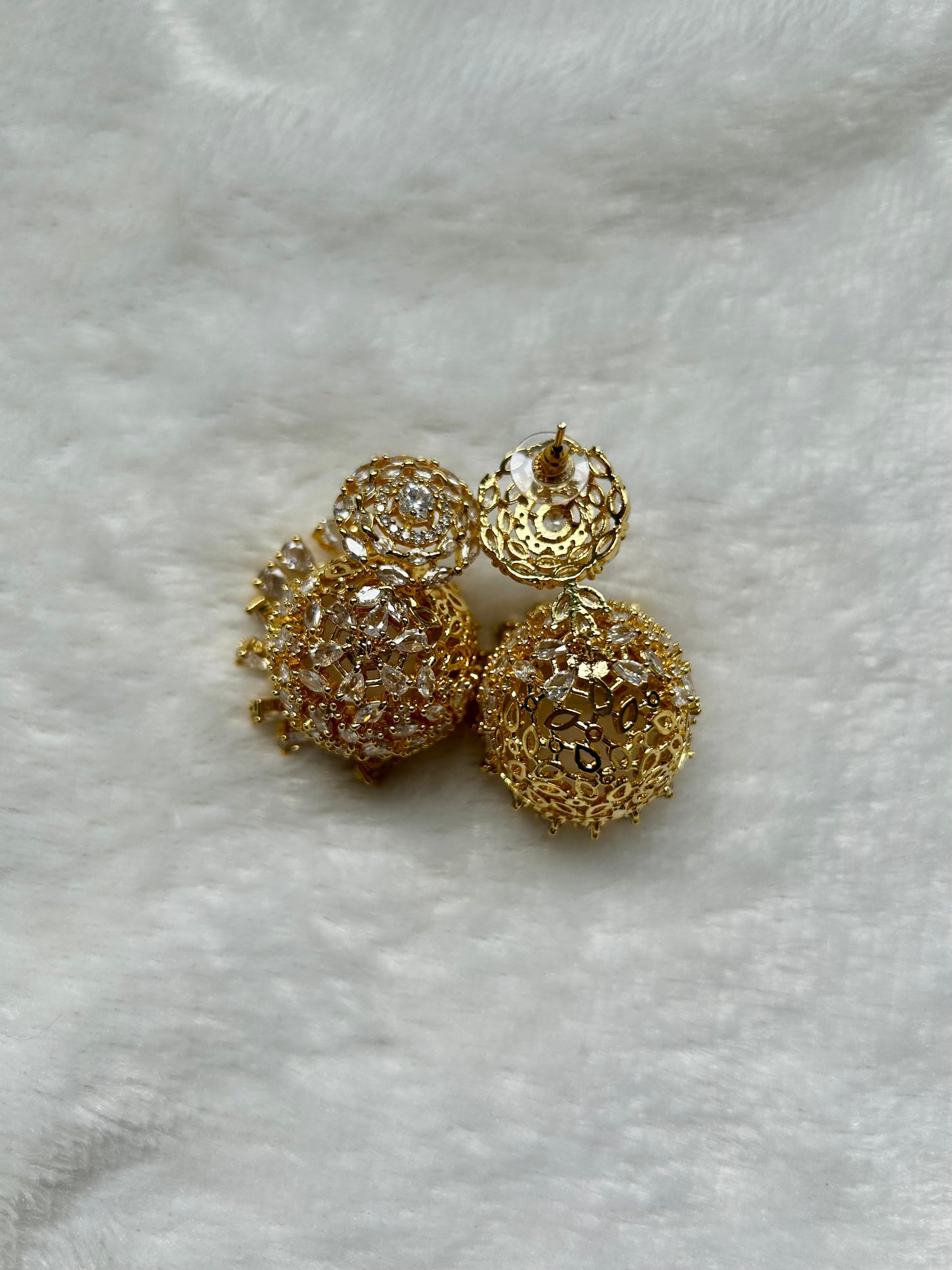 AD Gold Jhumkas