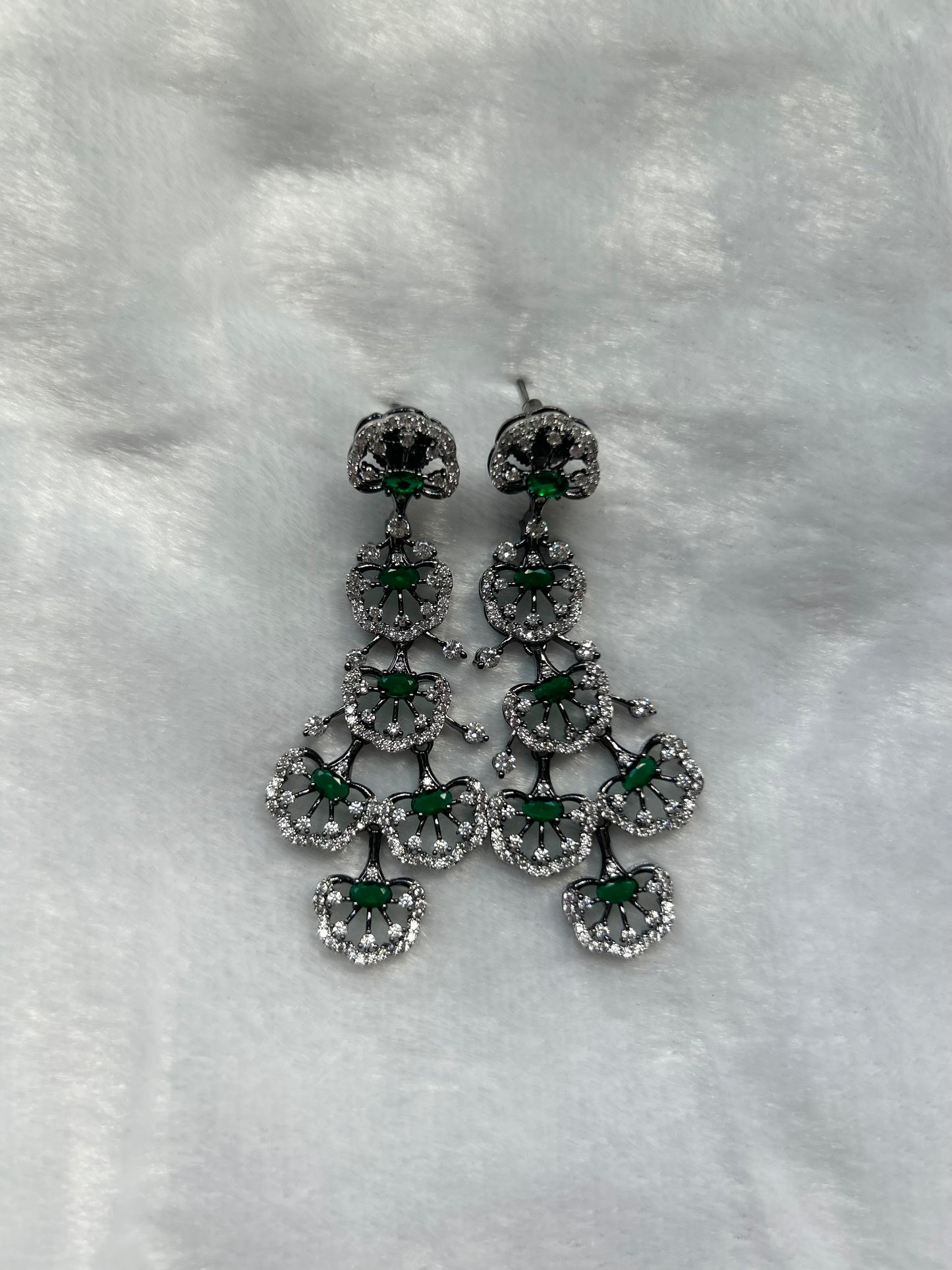 AD Emerald Green Earrings