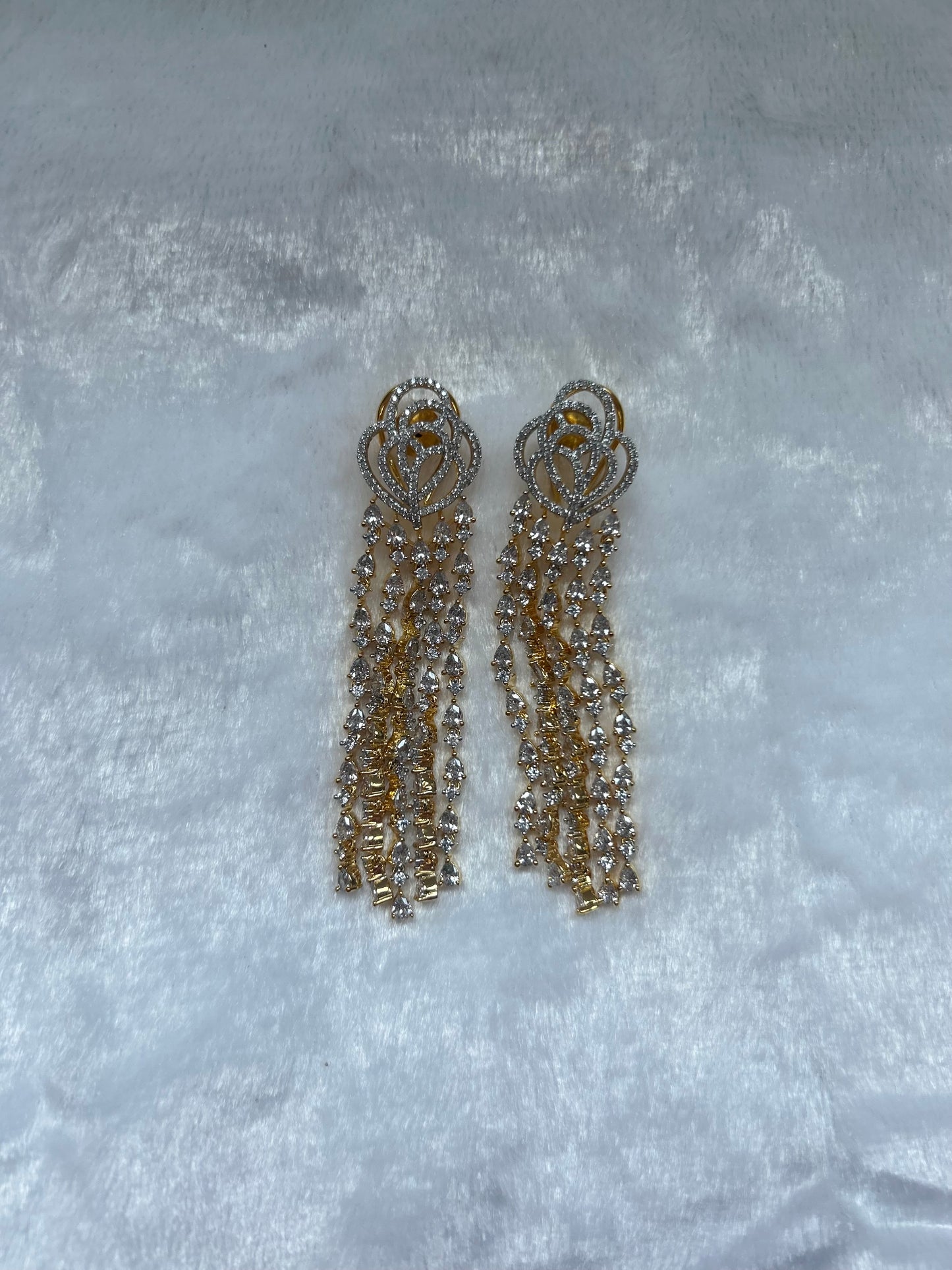 AD Gold Earrings