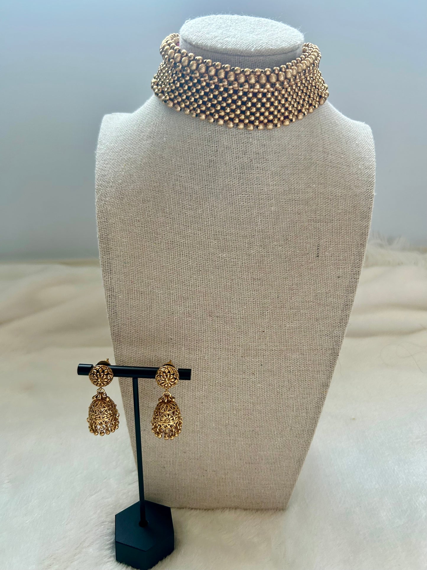 Gold Choker Set