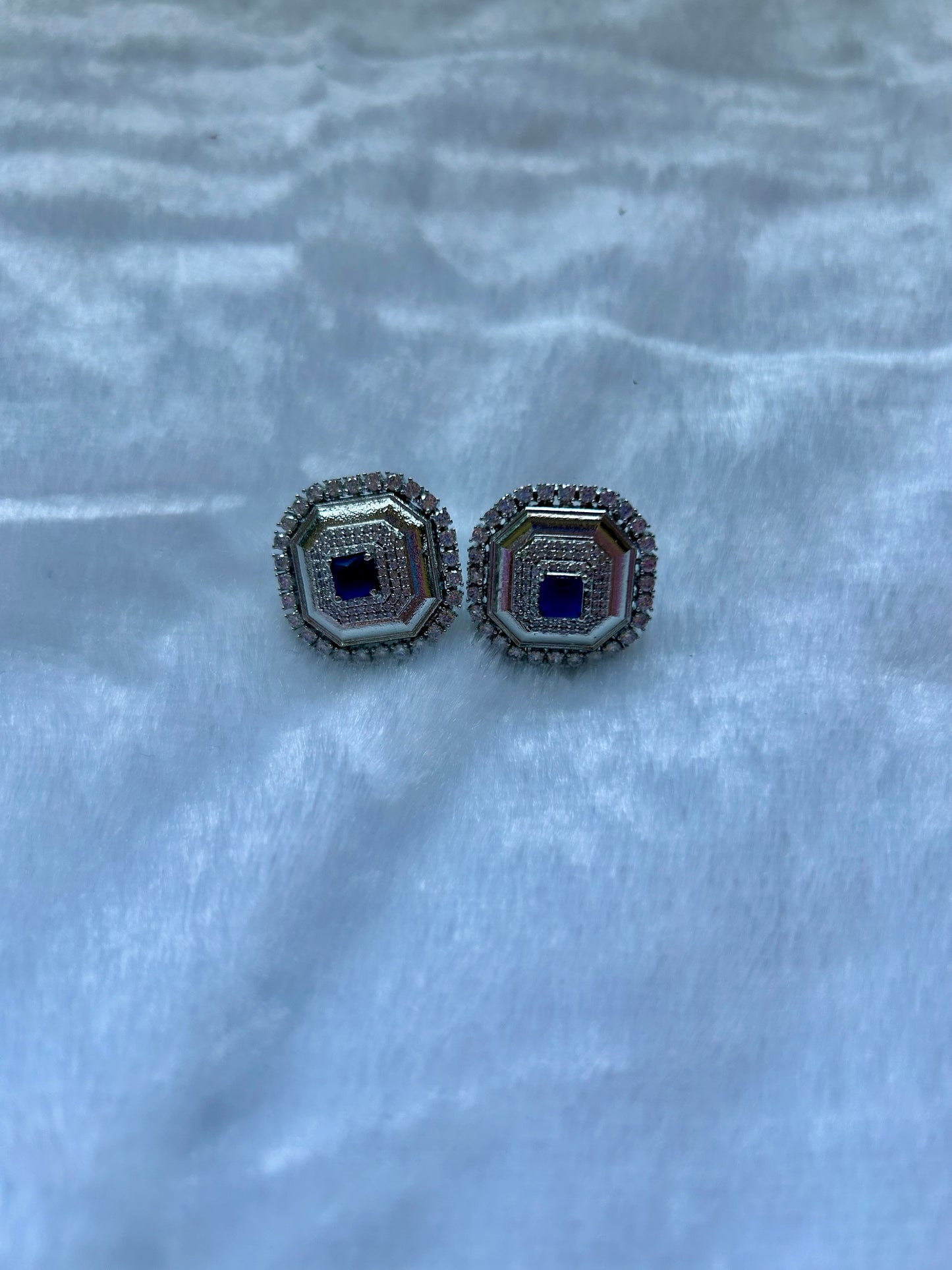 Royal Blue AD Studs