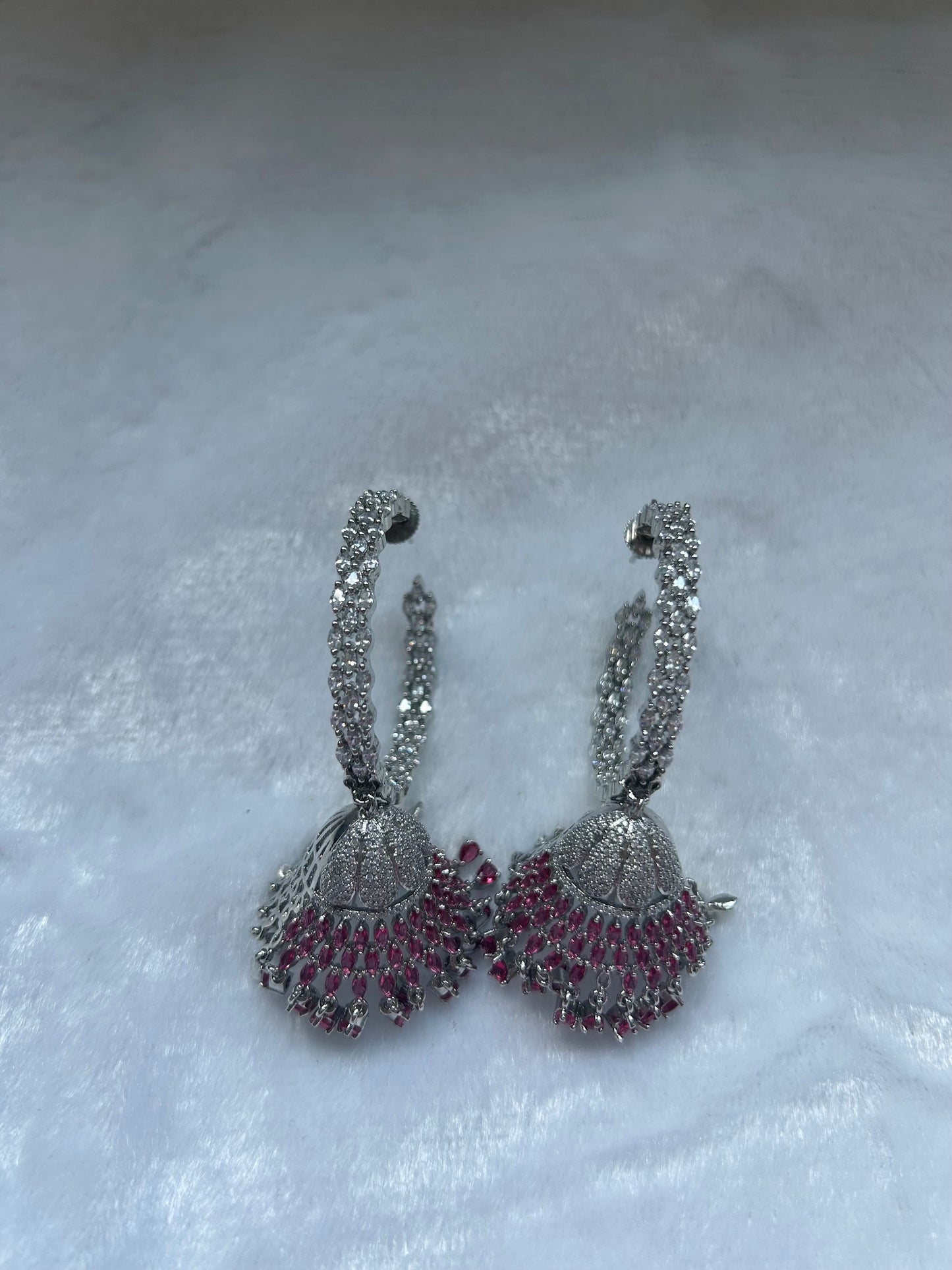 AD Dark Purple Jhumka Waliyaan