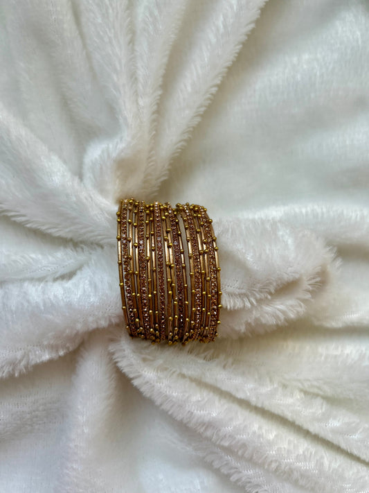 Golden Simple Bangles