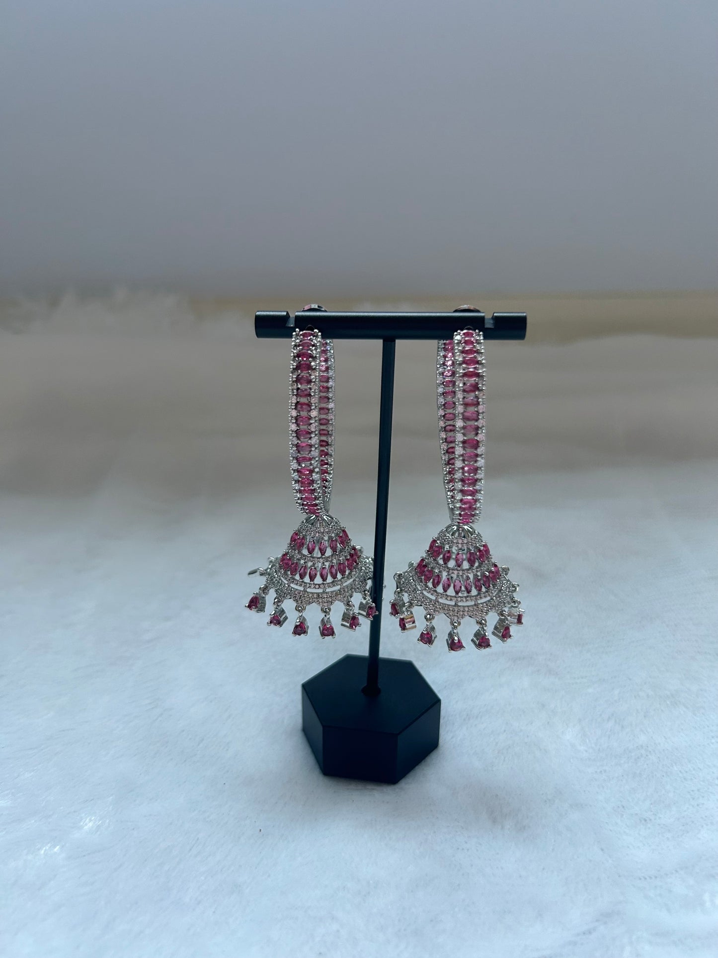 AD Dark Purple Jhumka Waliyaan