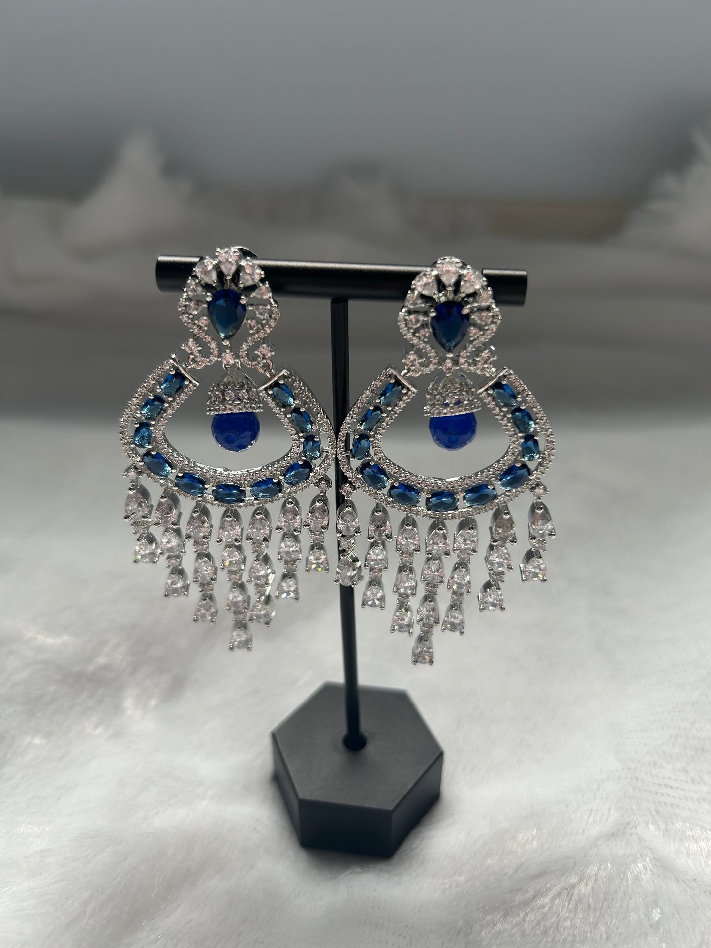 AD Navy Blue Earrings