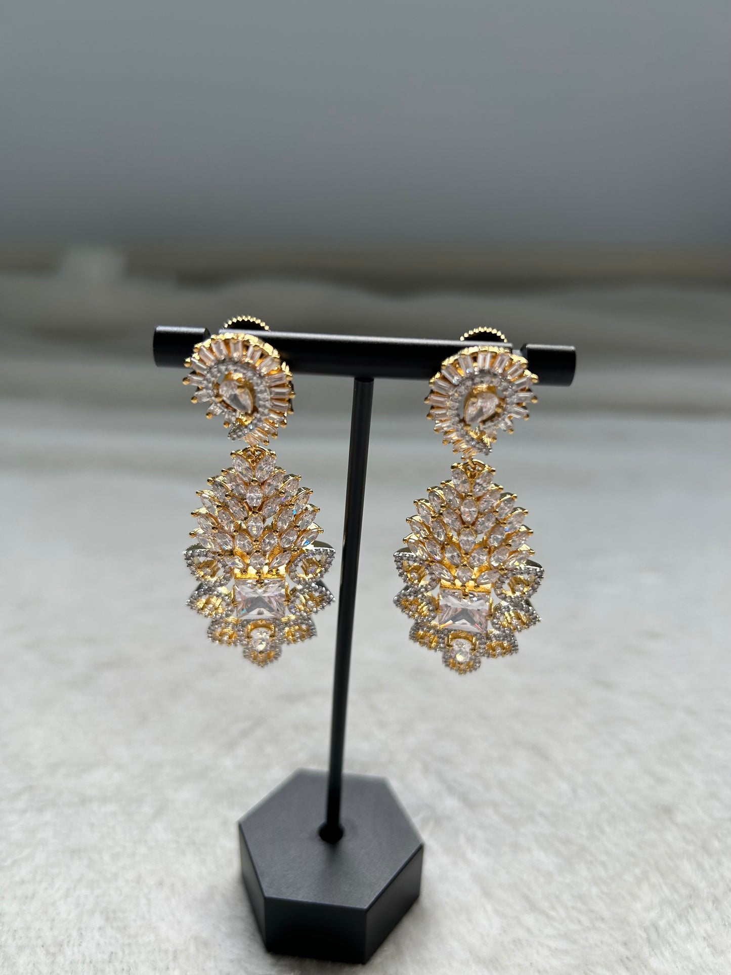 AD Gold Earrings