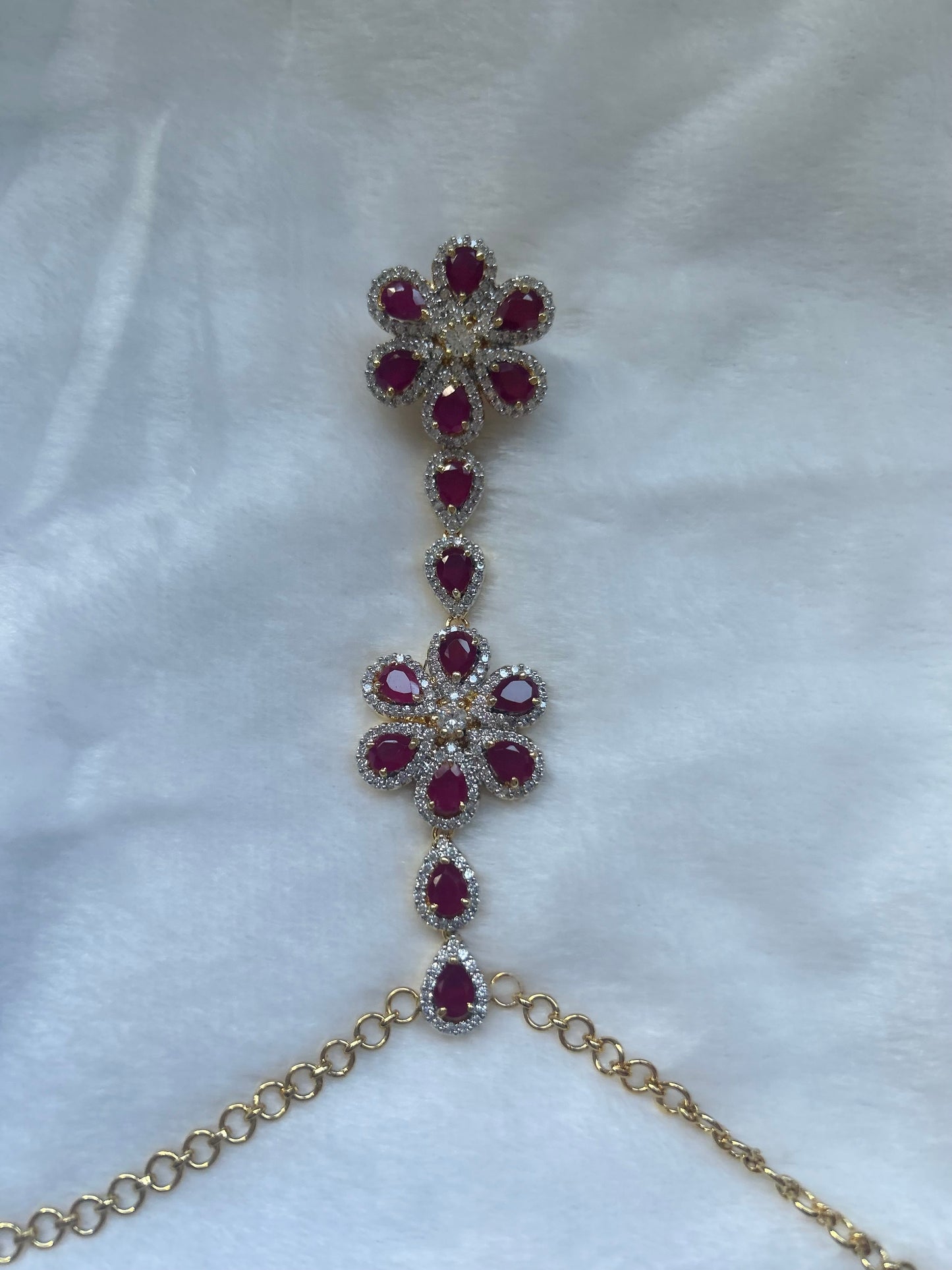AD Ruby Floral Hathphool