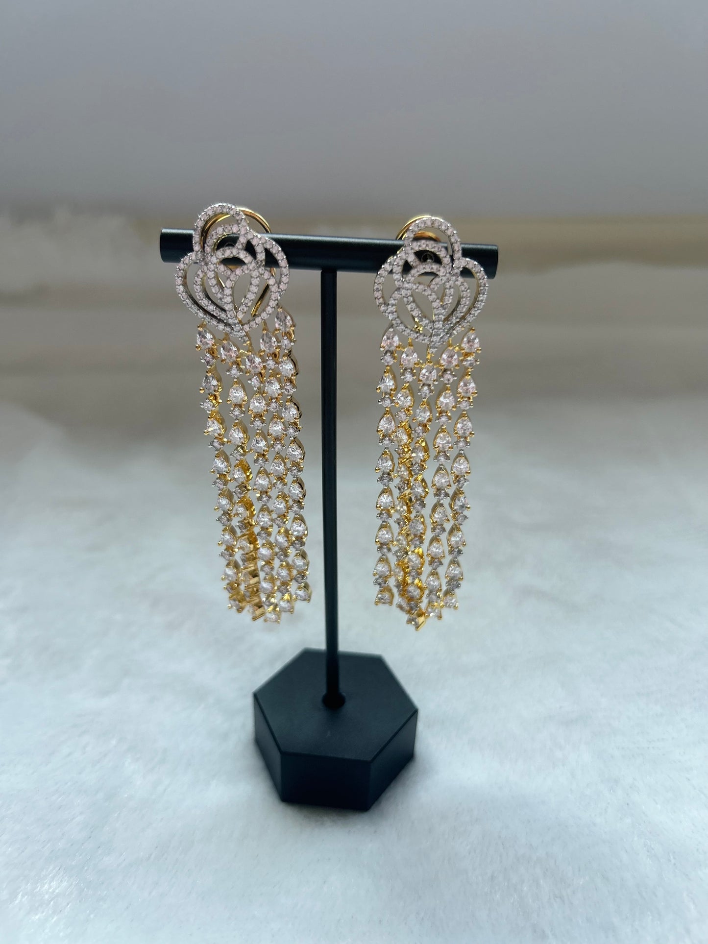AD Gold Earrings