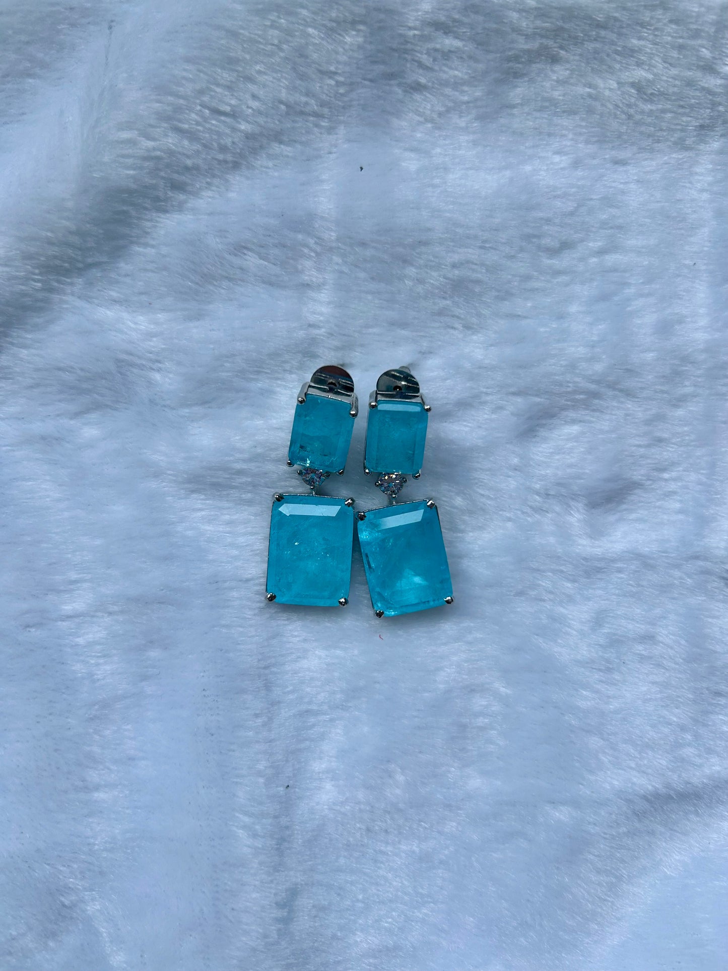 Blue Doublet Earrings