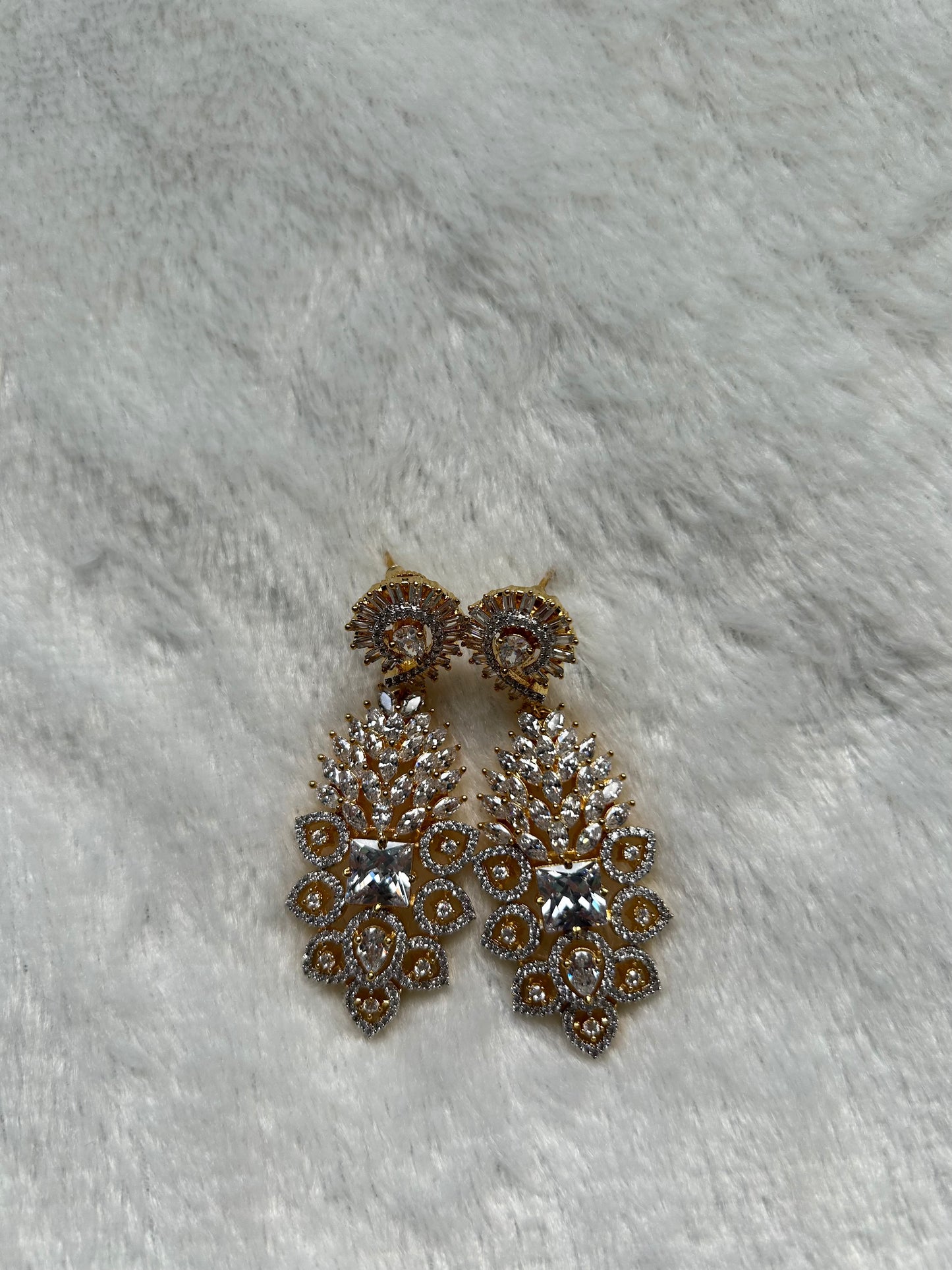 AD Gold Earrings