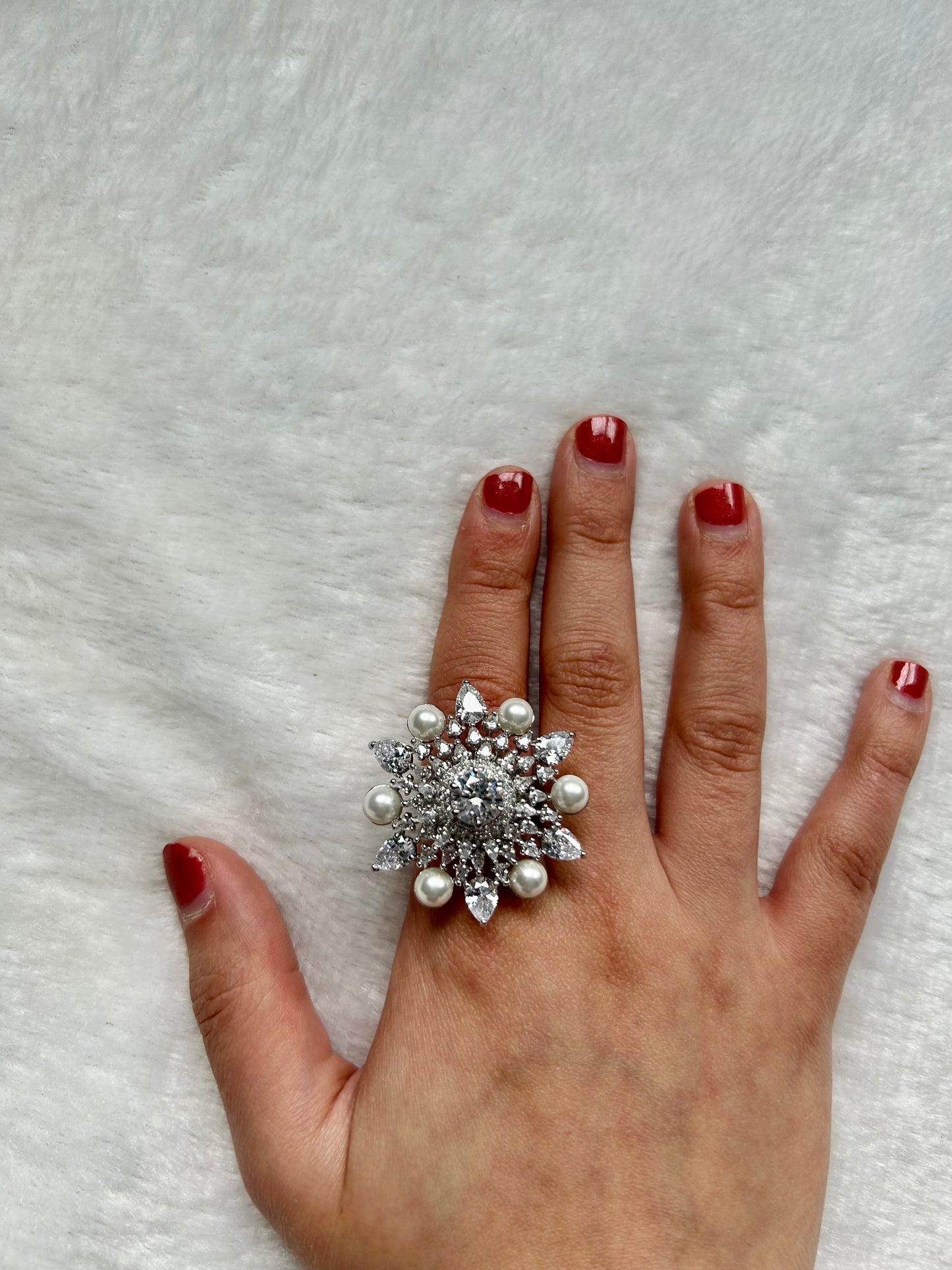 AD Pearl Ring