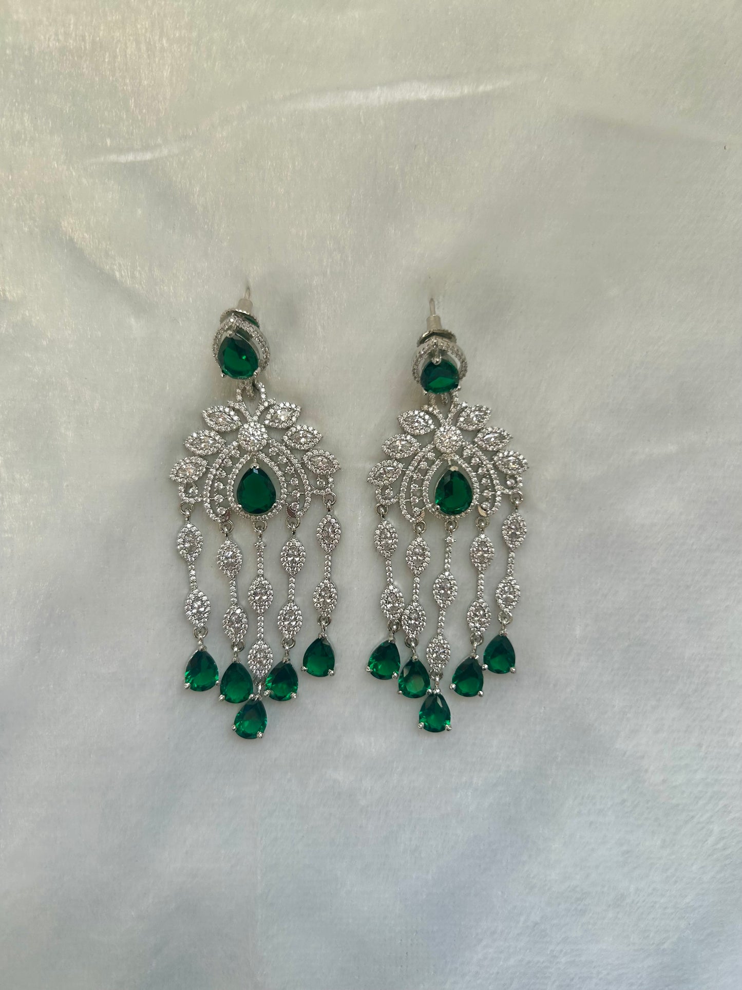 AD Emerald Green Earrings
