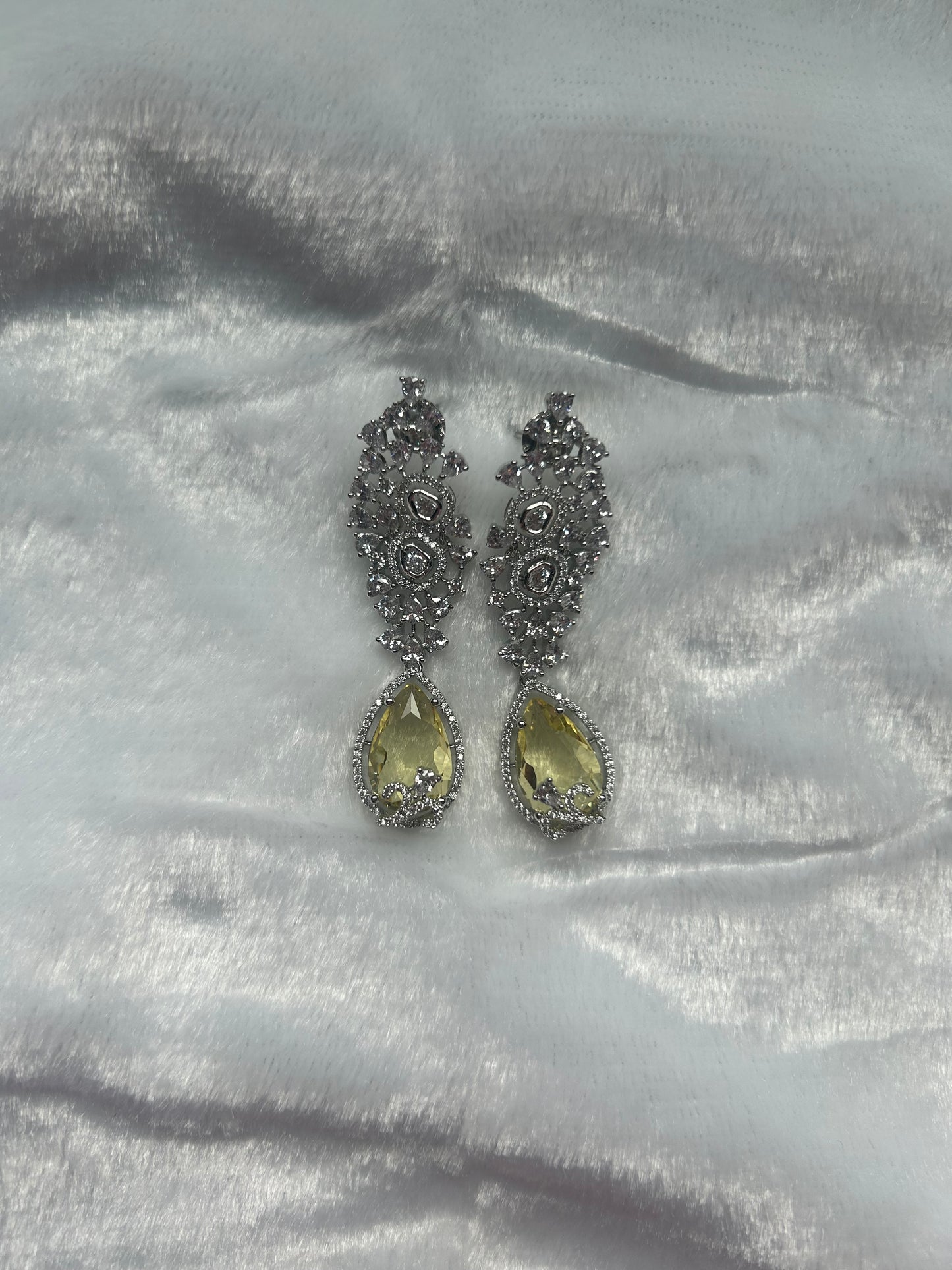 AD Yellow Earrings