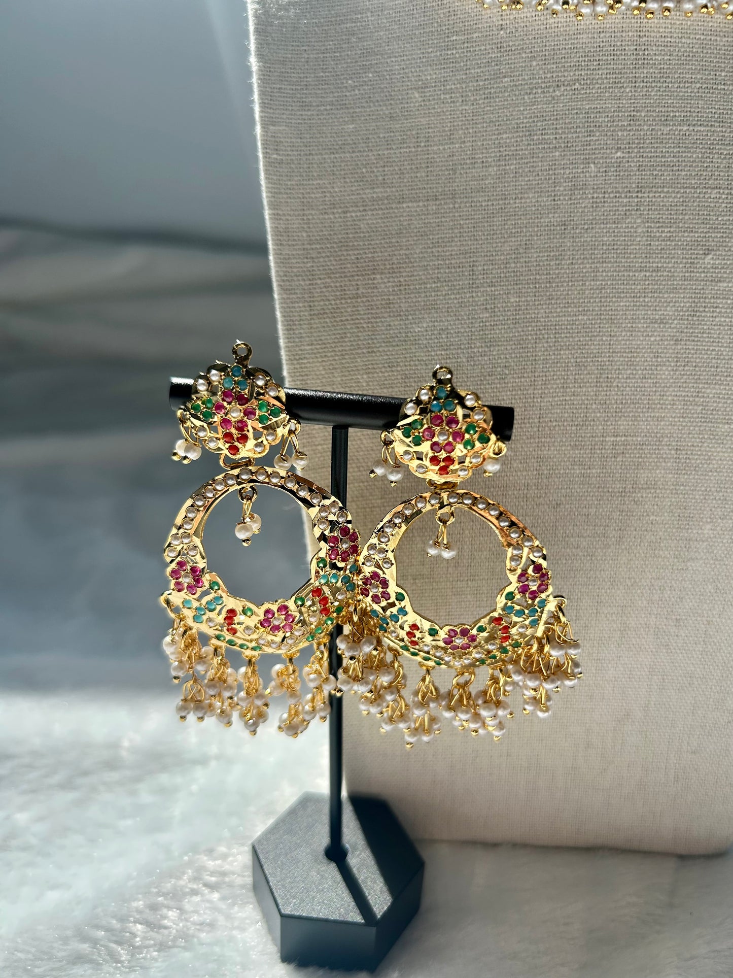 Multi Jadau Kundan Choker Set