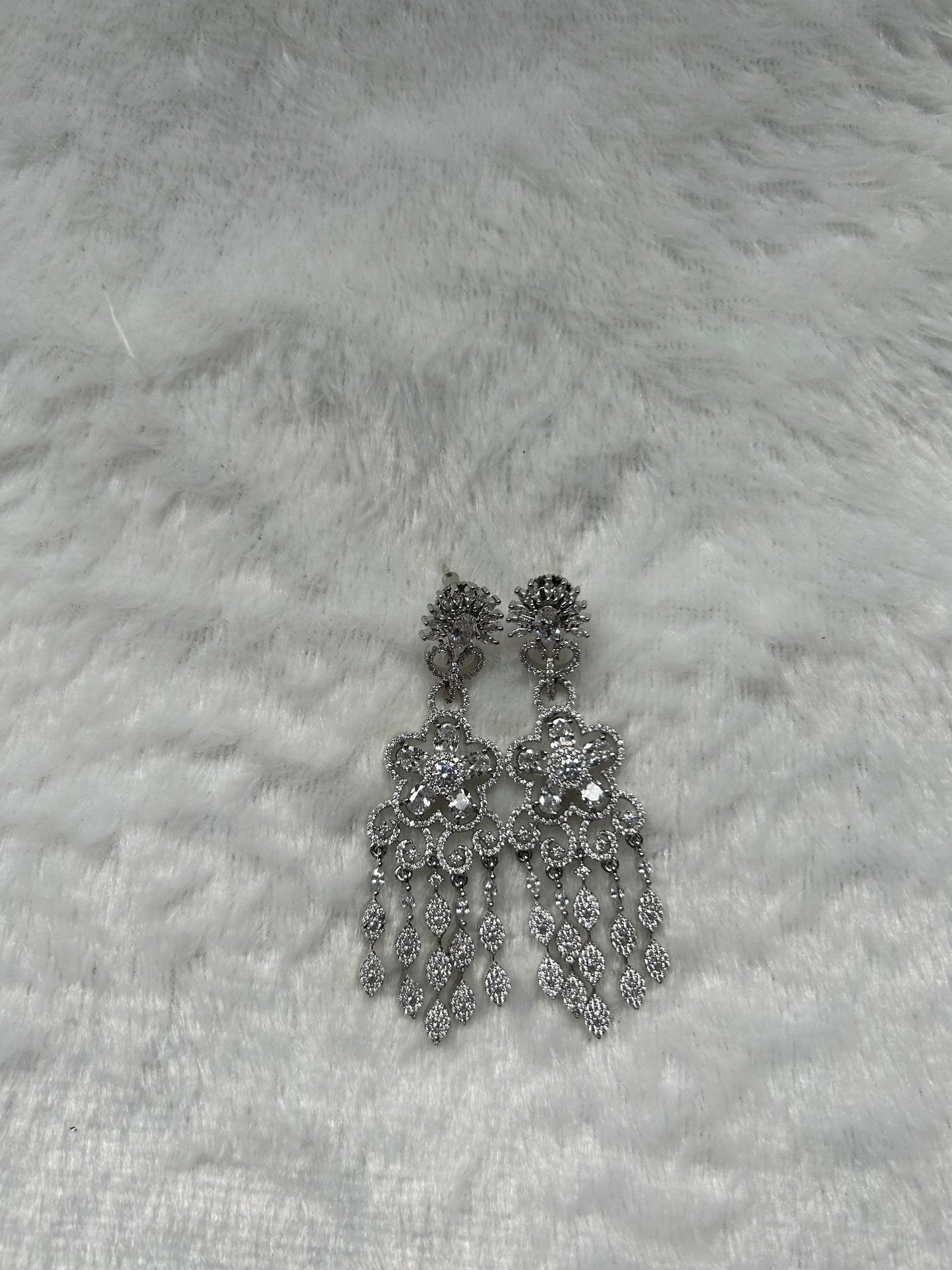 AD Floral Waterfall Earrings