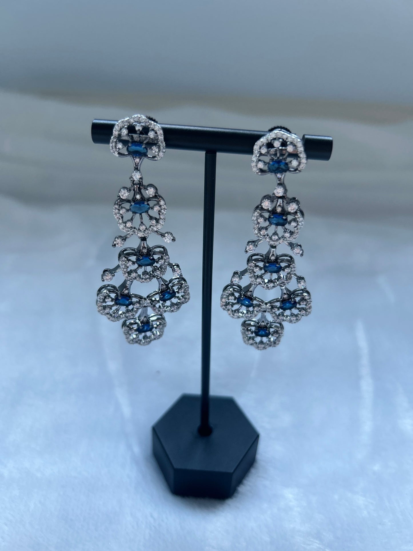 AD Navy Blue Earrings