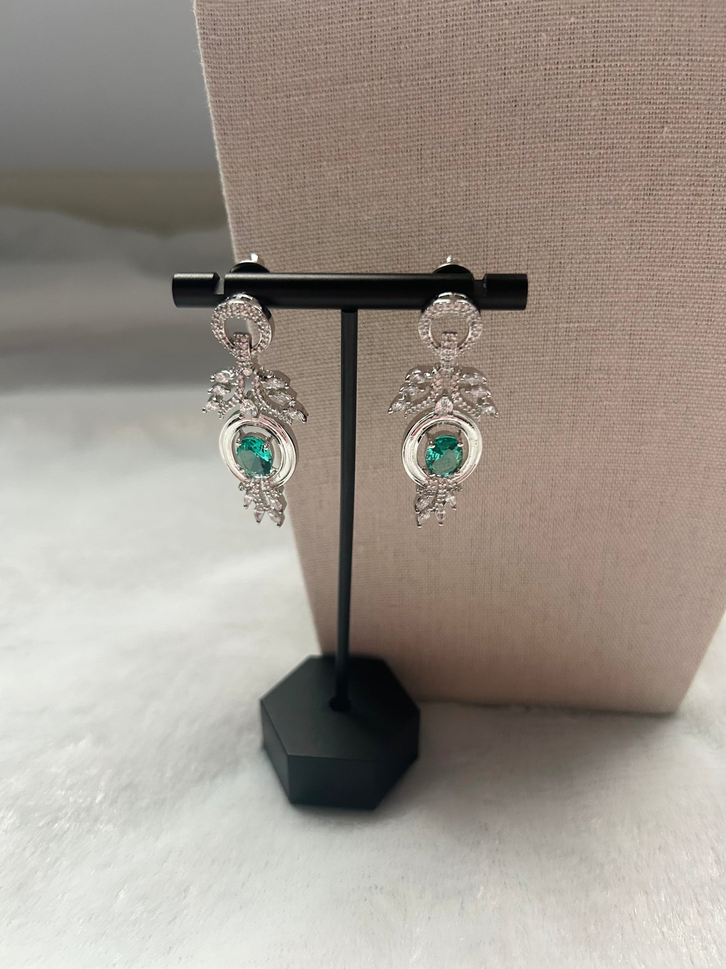 Teal AD Necklace Set