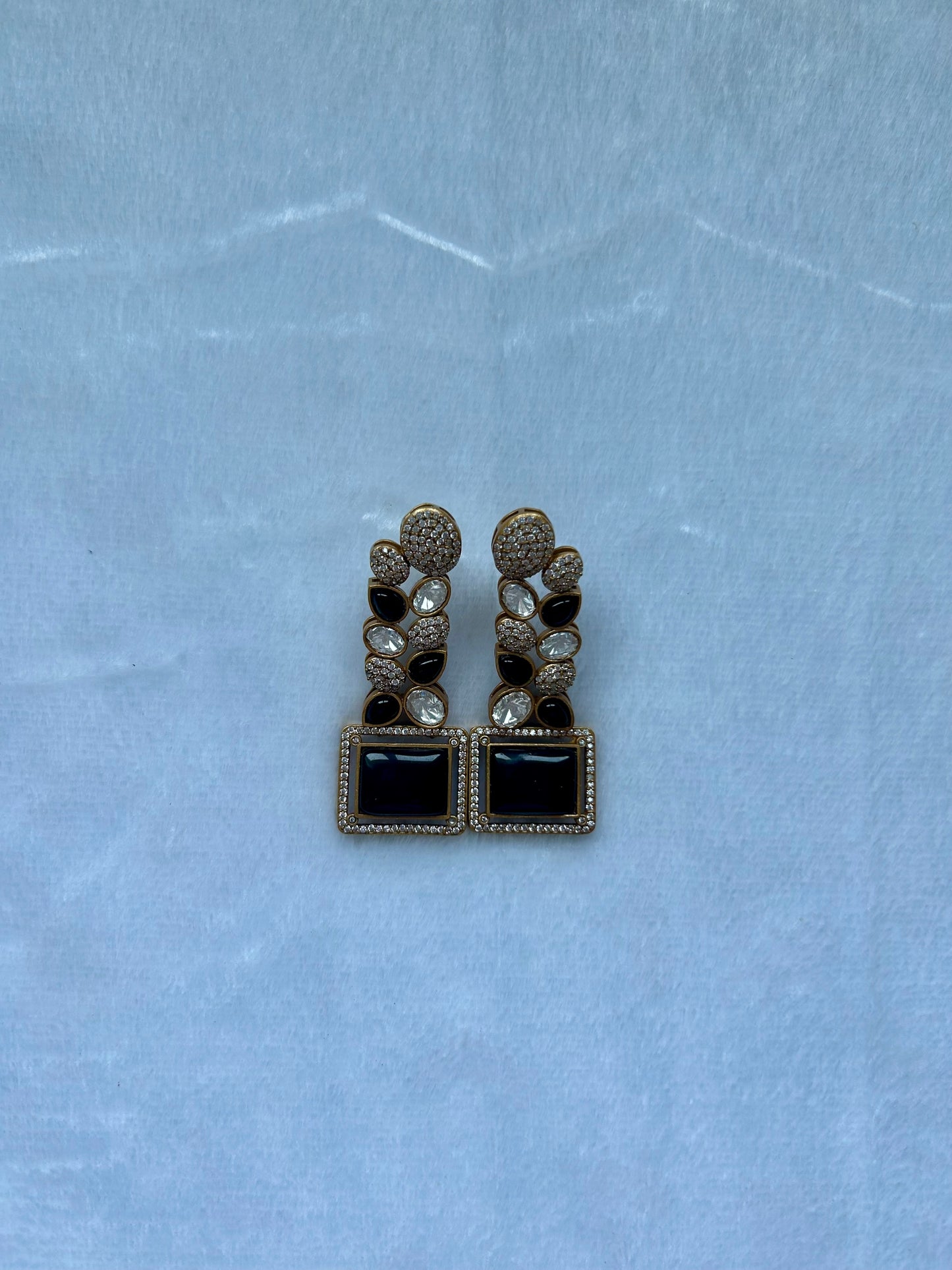 Black Doublet Earrings