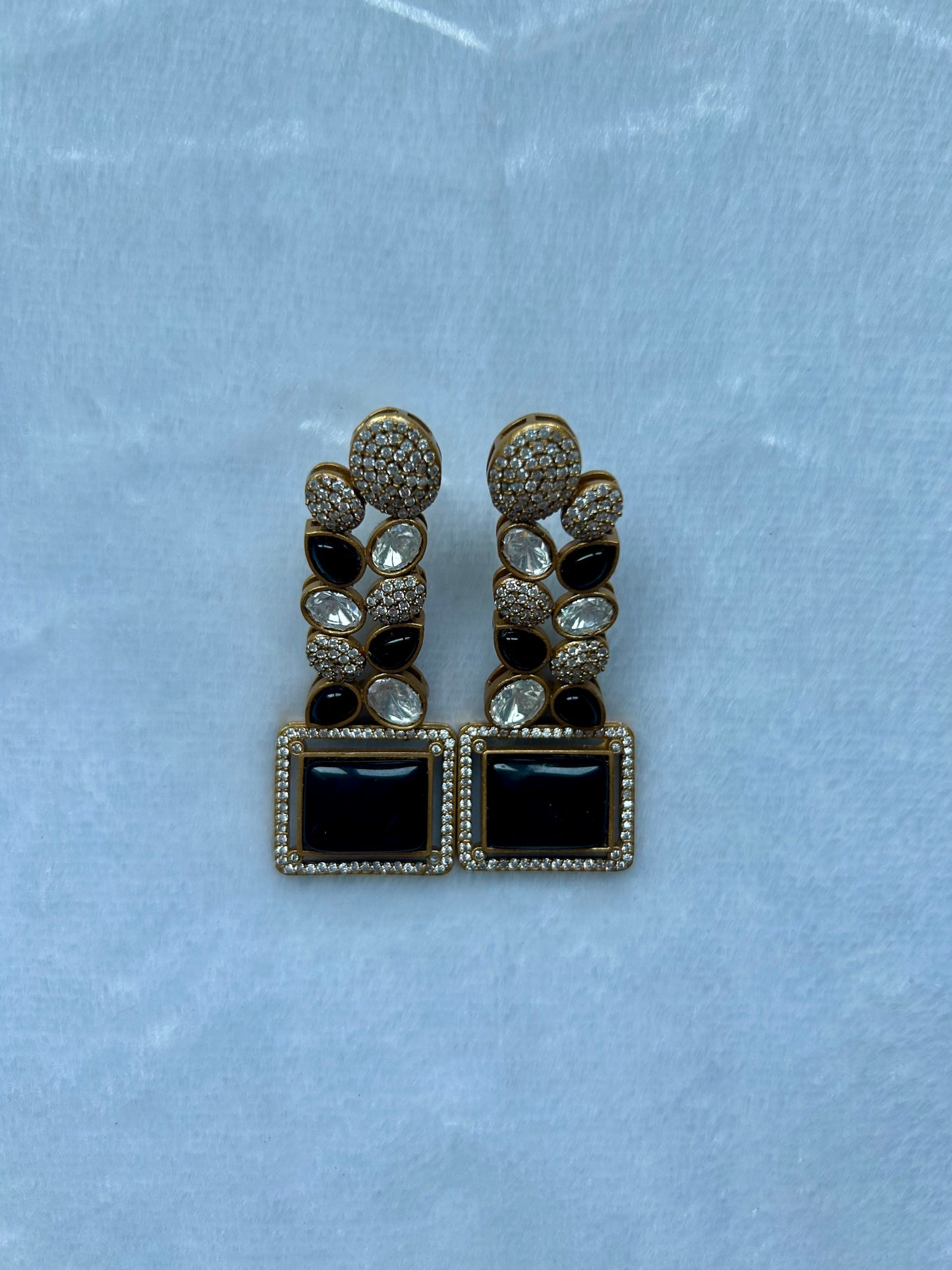 Black Doublet Earrings
