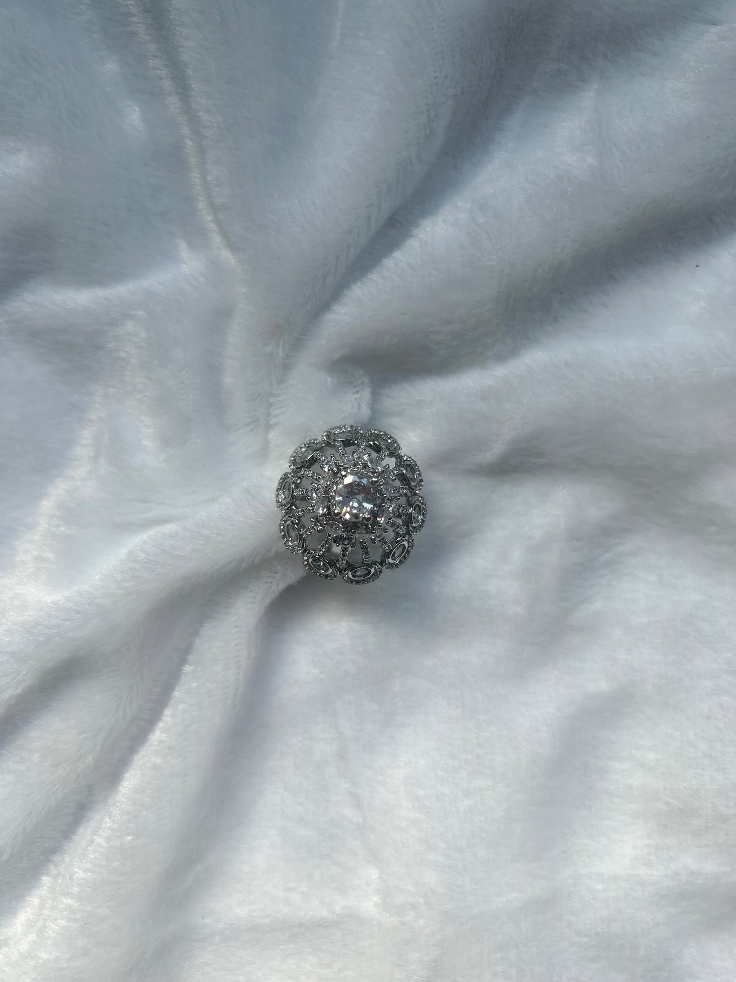 AD Silver Ring