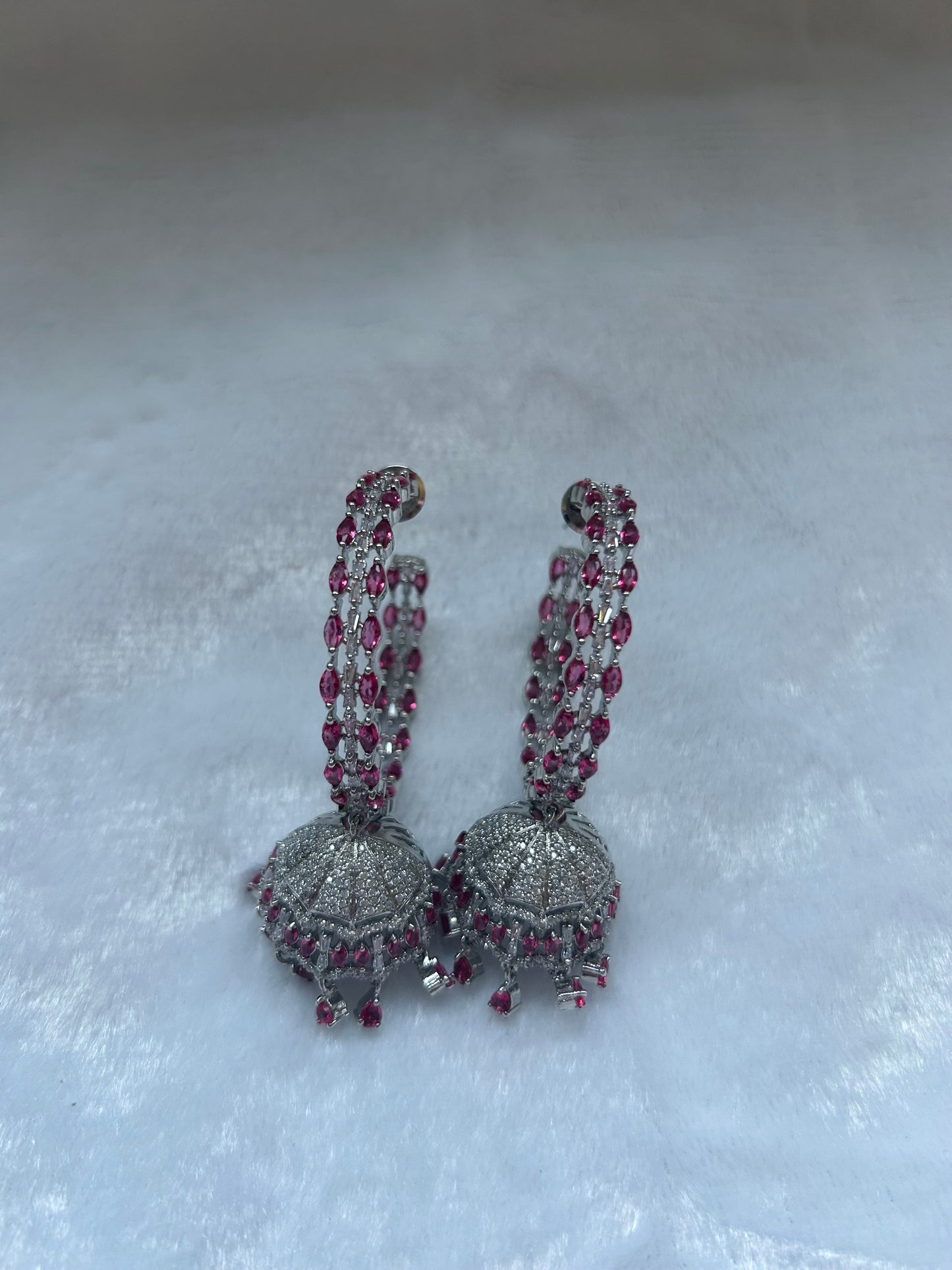 AD Dark Purple Jhumka Waliyaan