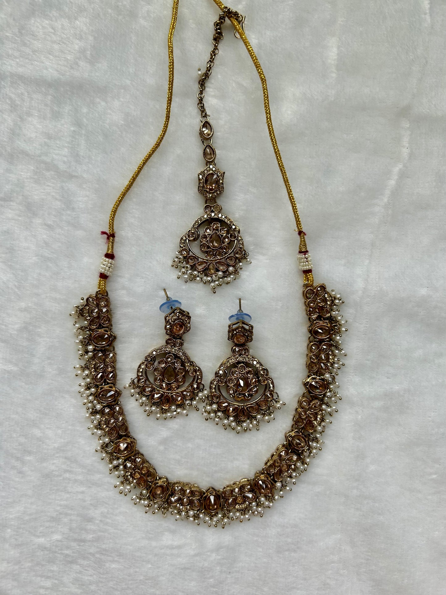 Golden Polki Choker Set