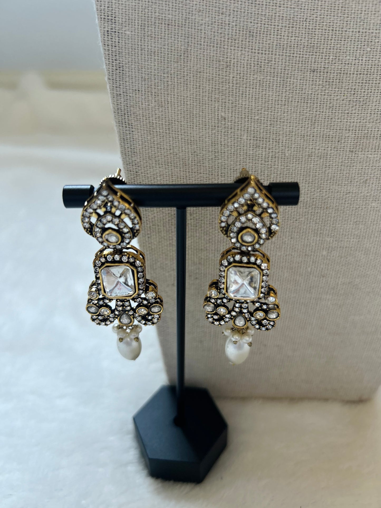 White Kundan Choker Set
