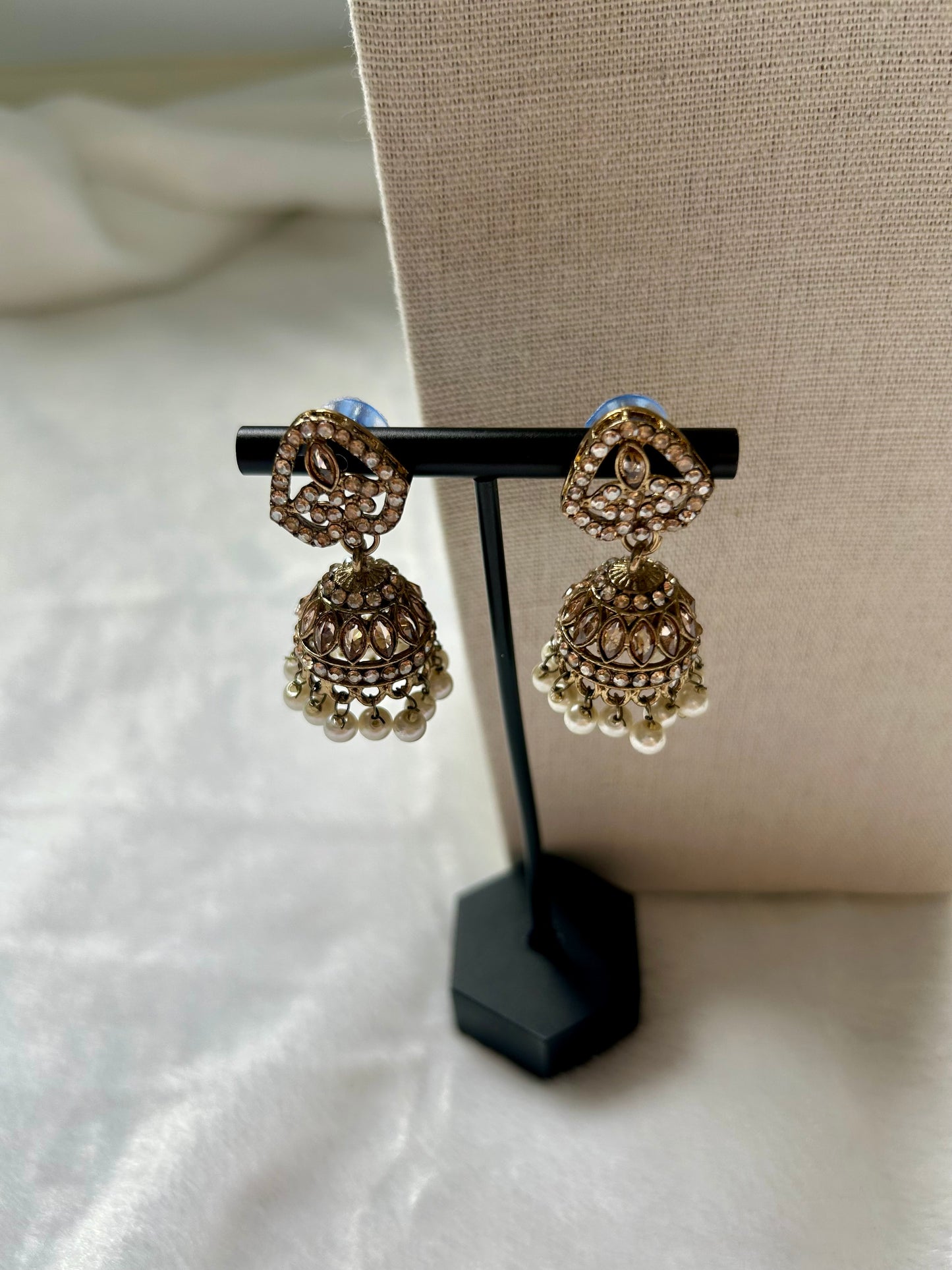 White Polki Choker Set