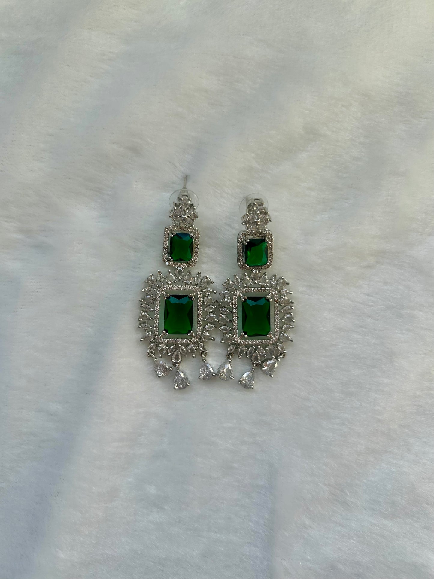 AD Emerald Green Earrings