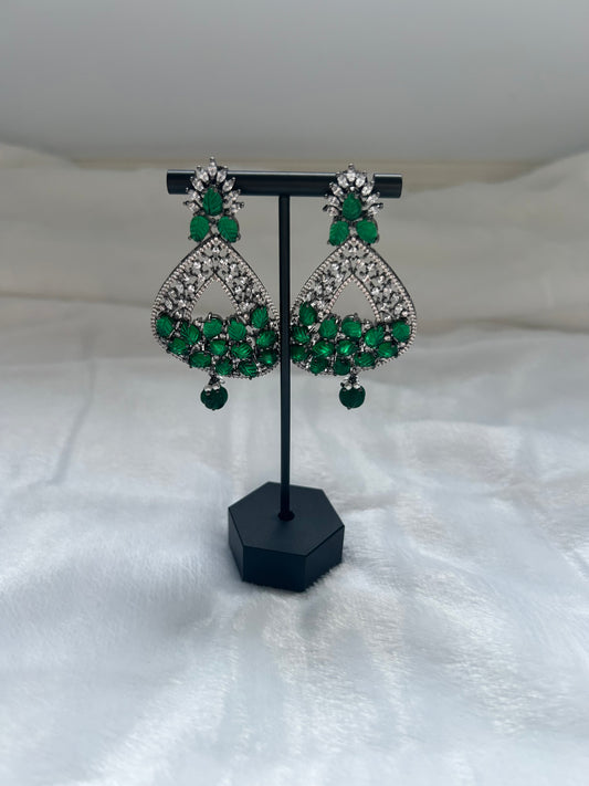 AD Emerald Green Earrings