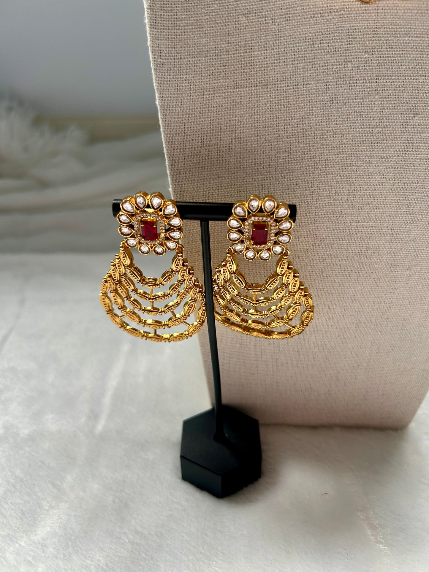 LUXE Ruby Choker Set