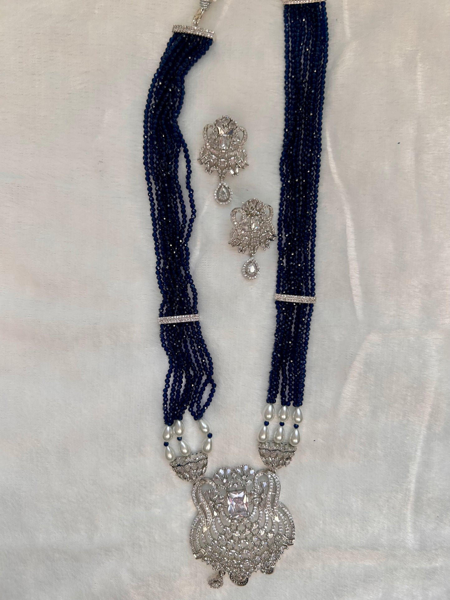 AD Royal Blue Mala Set