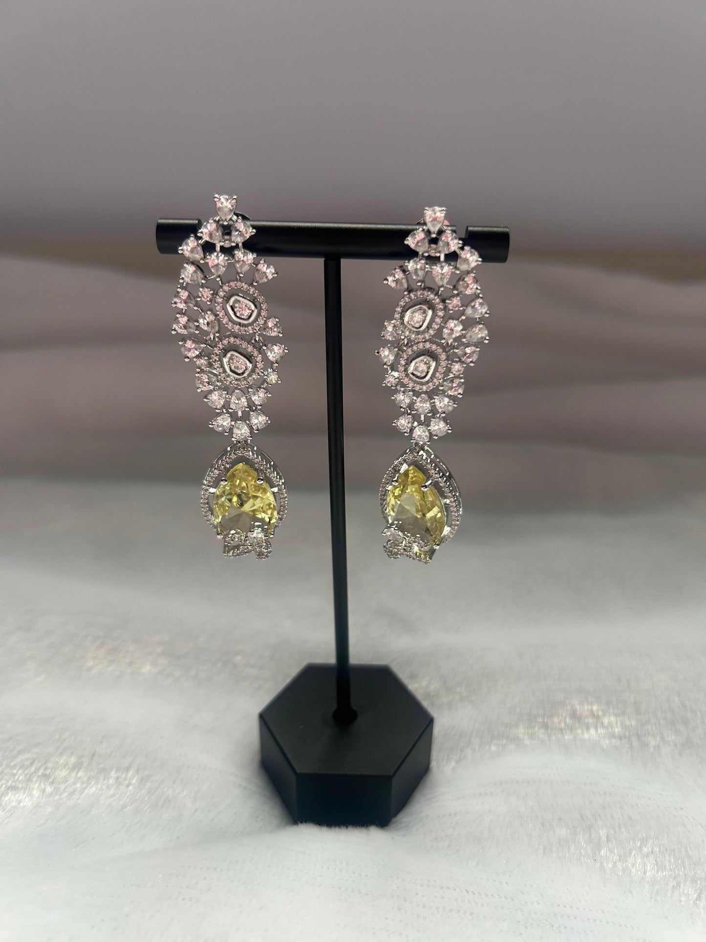 AD Yellow Earrings