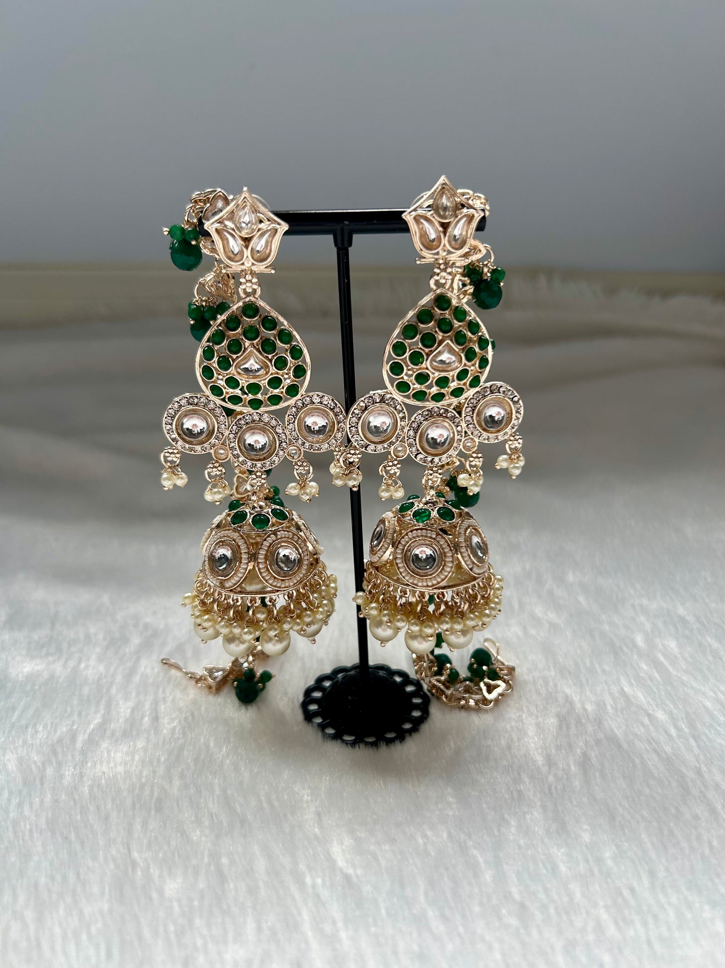 Emerald Green Sahara Earrings