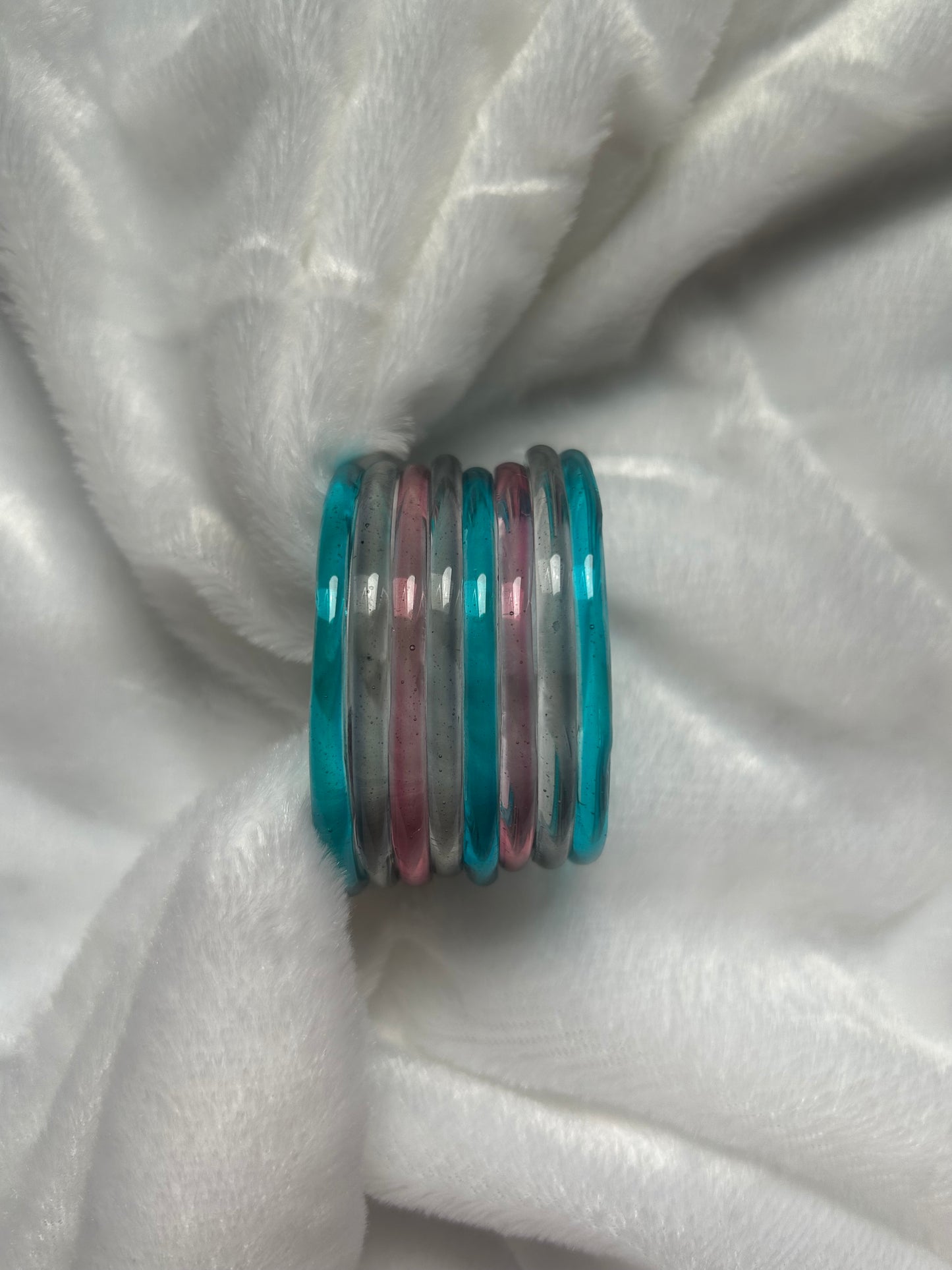SIZE 2.4 Multi Jelly Bangles