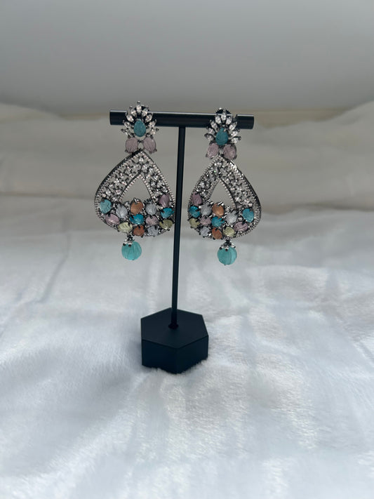 AD Multi Color Earrings