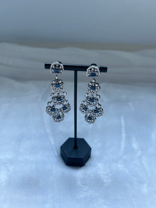 AD Navy Blue Earrings
