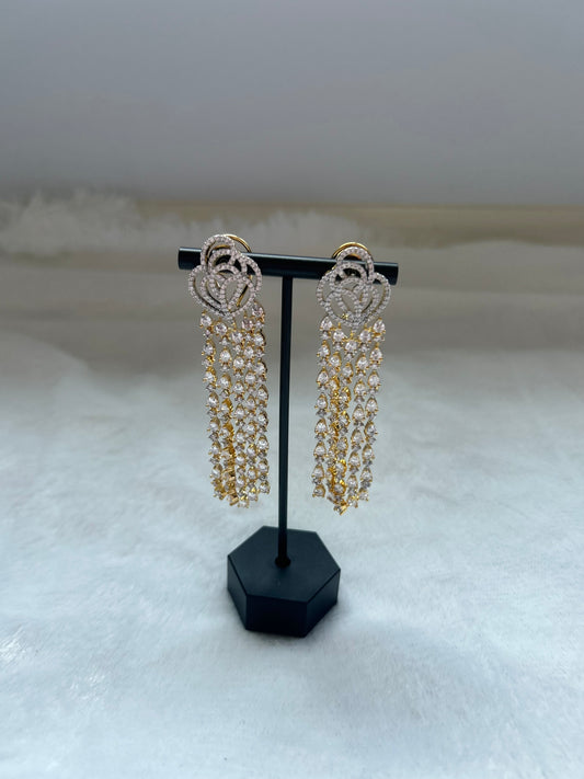 AD Gold Earrings