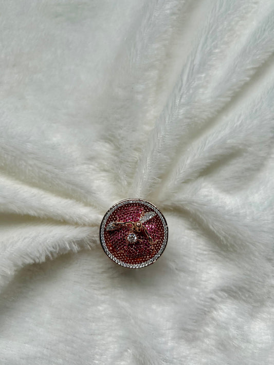 Rose Gold 3D AD Ring