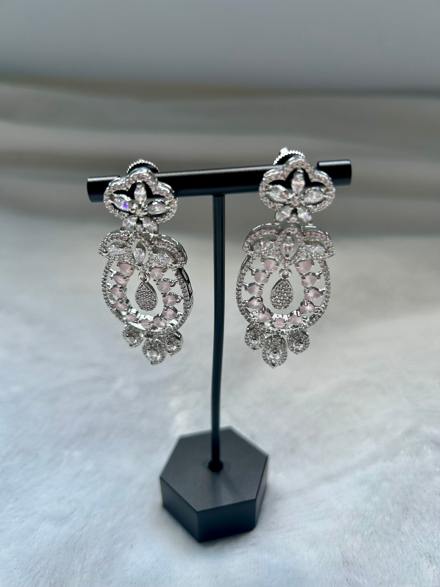 AD Light Pink Earrings